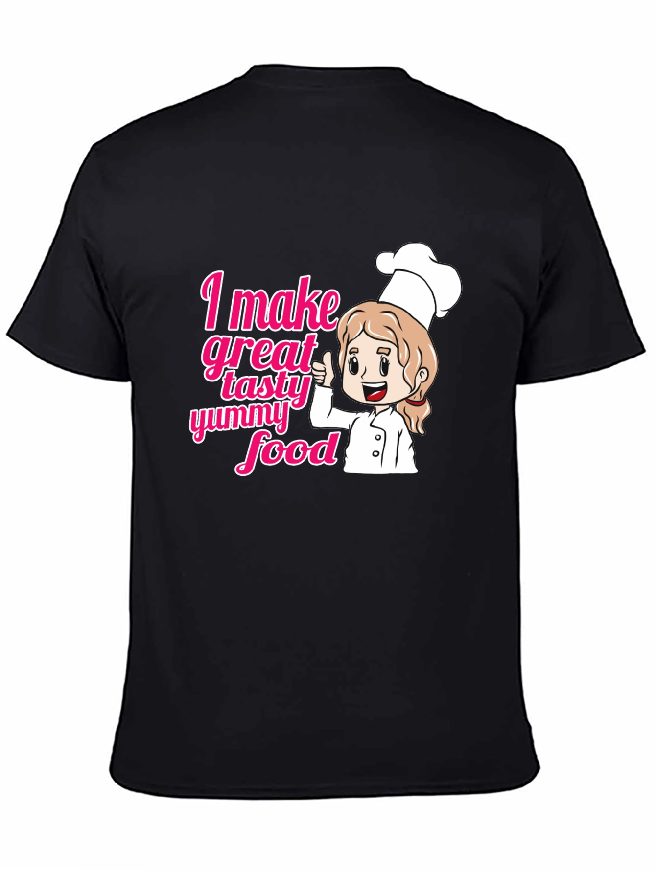Chef Cook Foodie T-Shirt - Great Tasty Yummy Food!