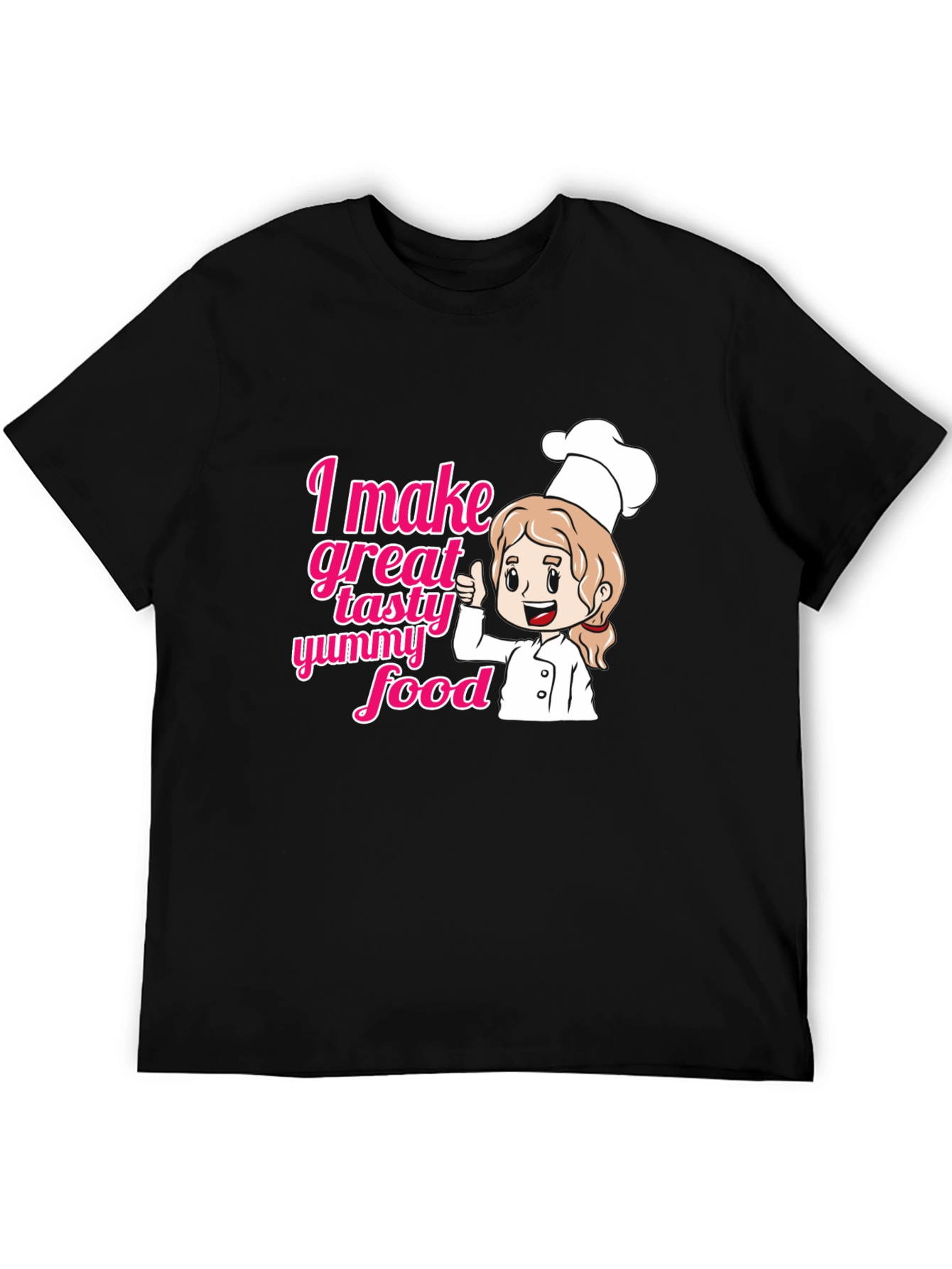 Chef Cook Foodie T-Shirt - Great Tasty Yummy Food!