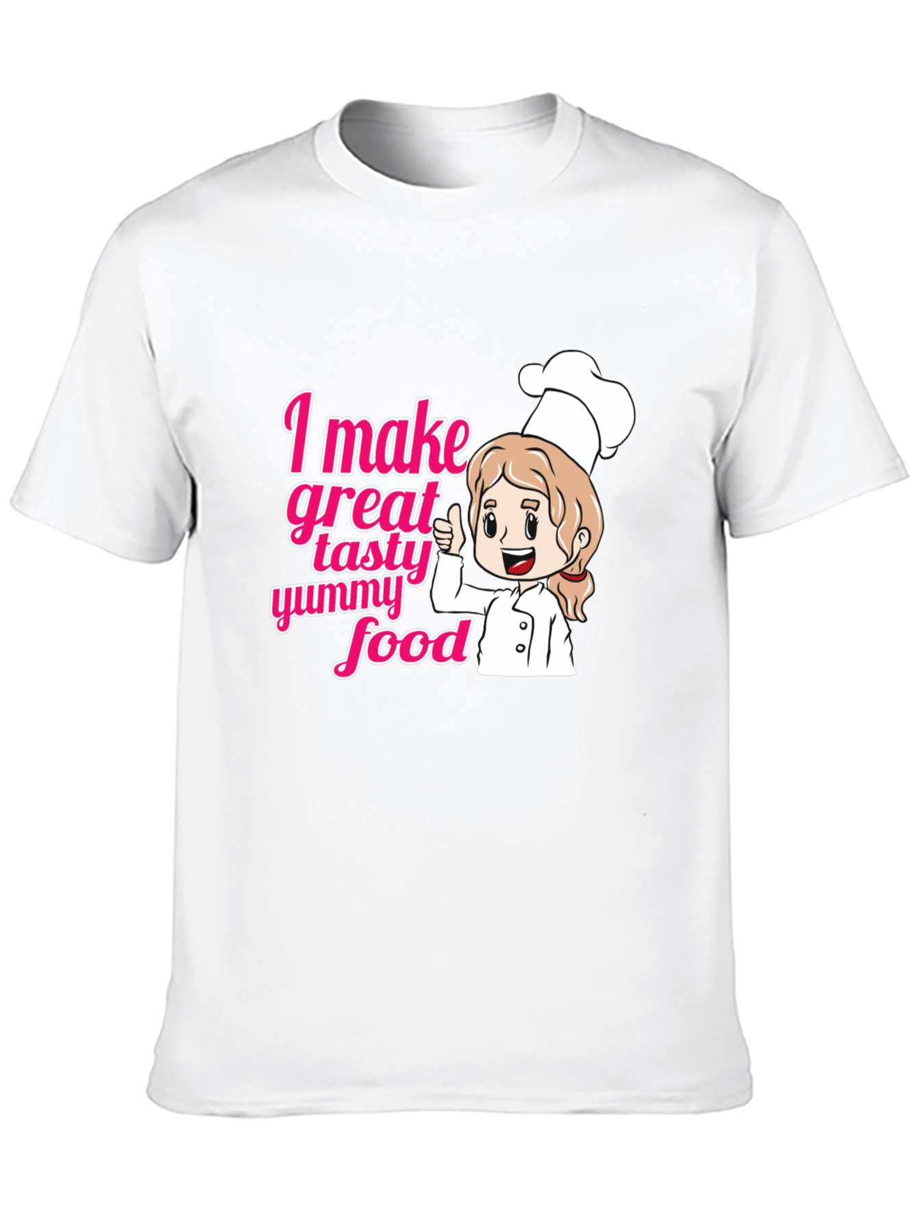 Chef Cook Foodie T-Shirt - Great Tasty Yummy Food!