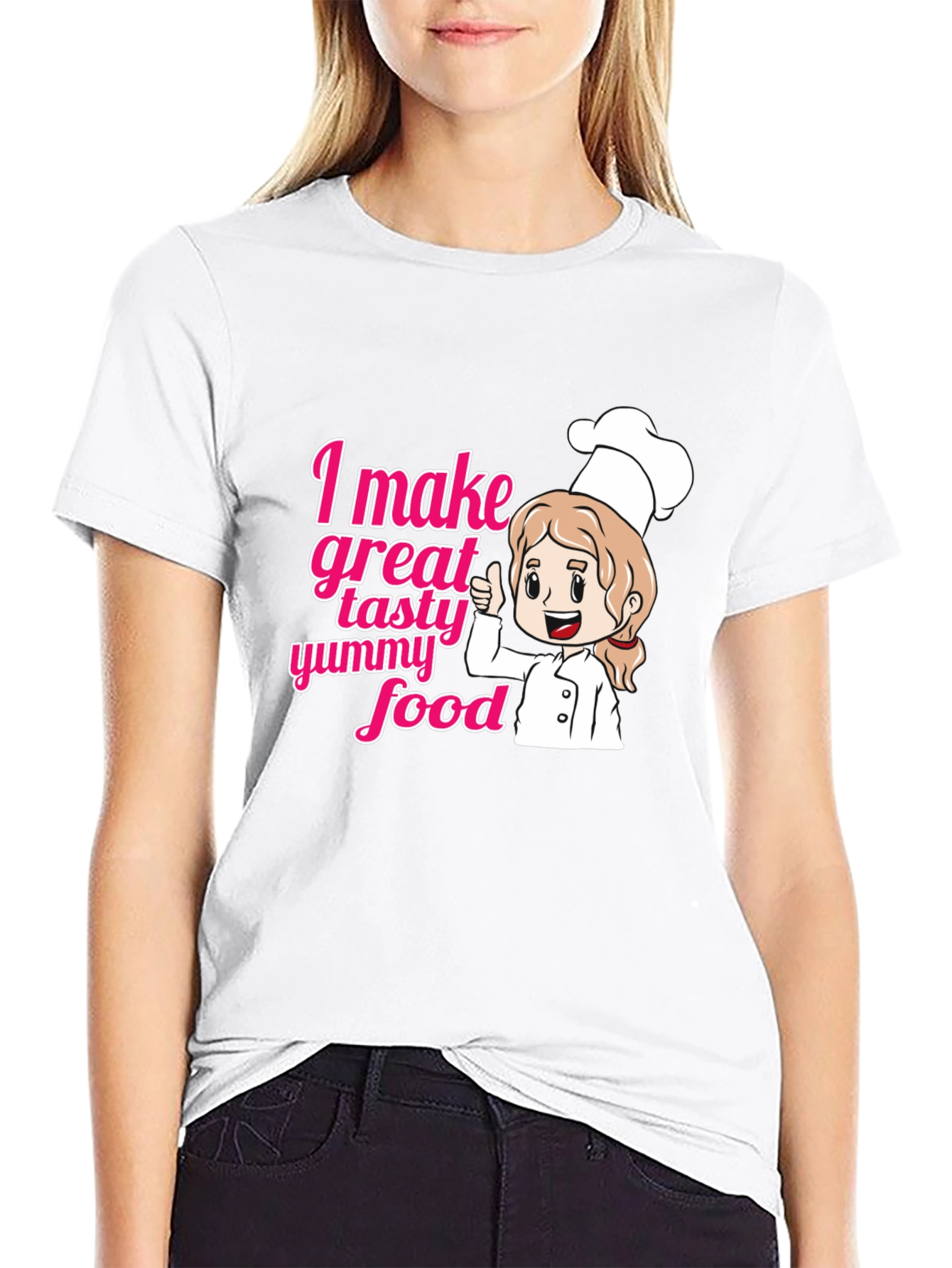 Chef Cook Foodie T-Shirt - Great Tasty Yummy Food!