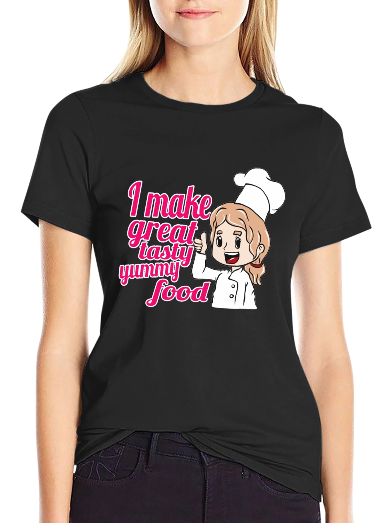 Chef Cook Foodie T-Shirt - Great Tasty Yummy Food!
