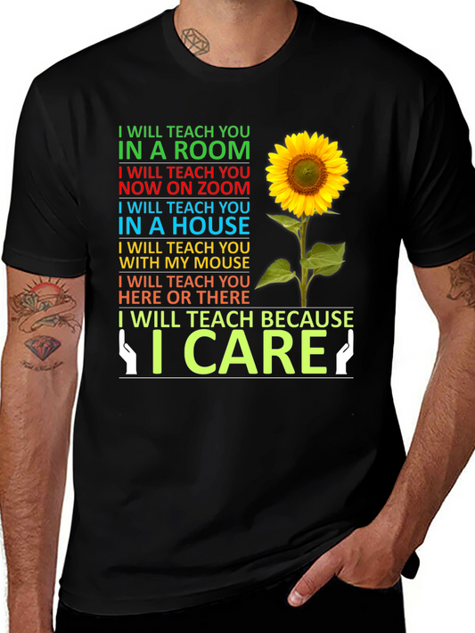 I Will Teach Sunflower T-Shirt