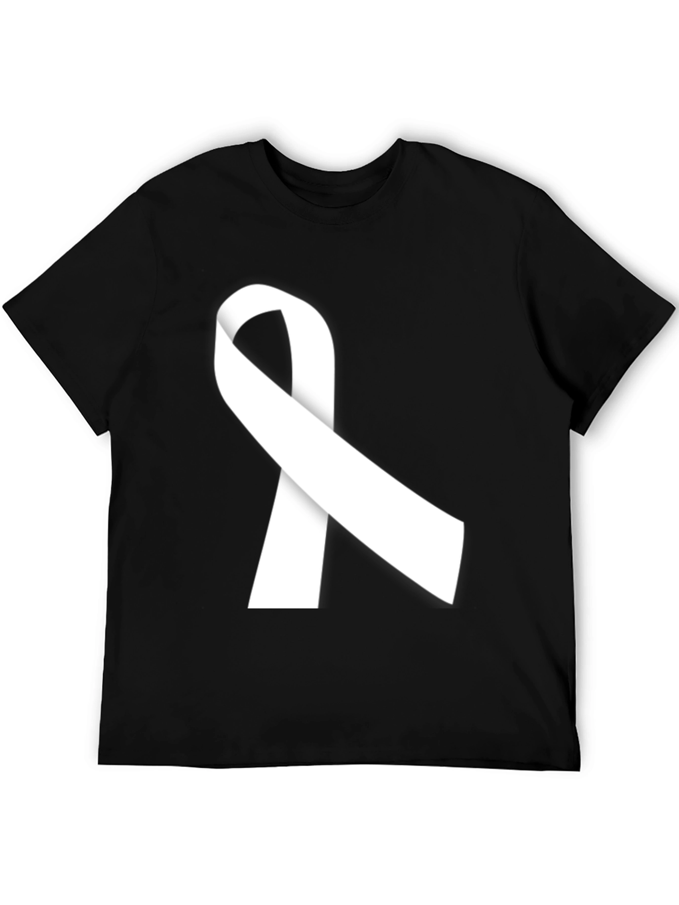 Awareness Ribbon Black T-Shirt