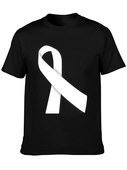 Awareness Ribbon Black T-Shirt