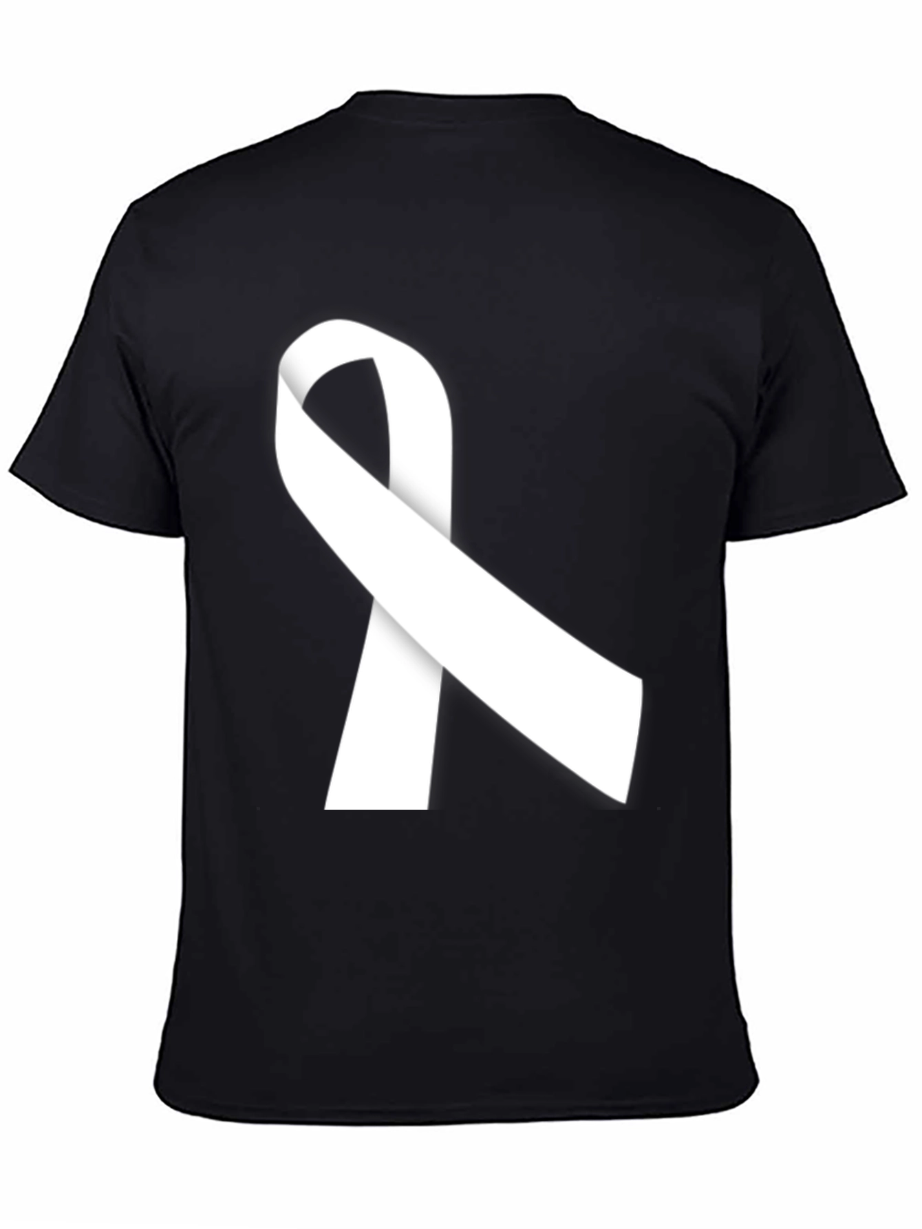 Awareness Ribbon Black T-Shirt