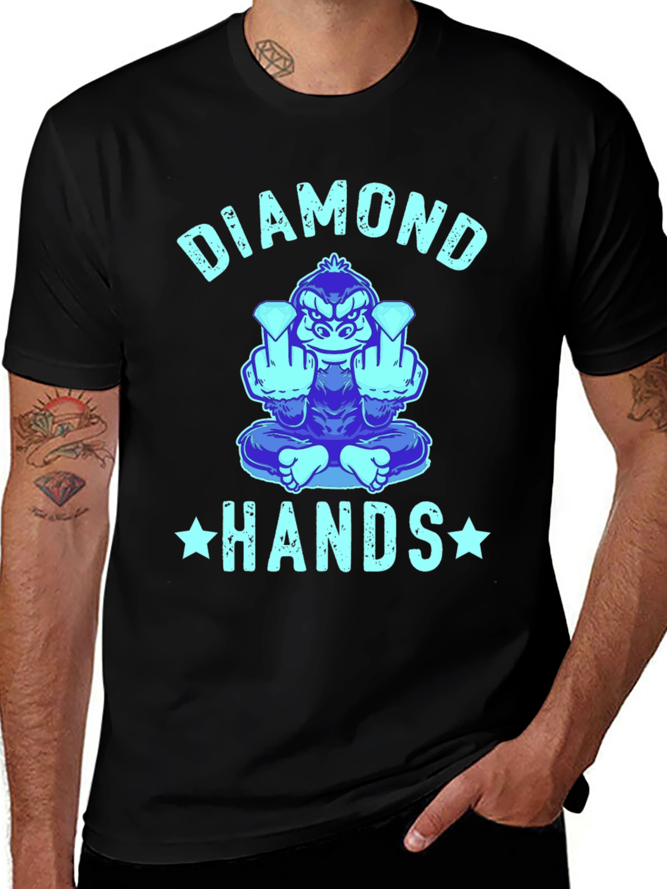 Diamond Hands Gorilla T-Shirt