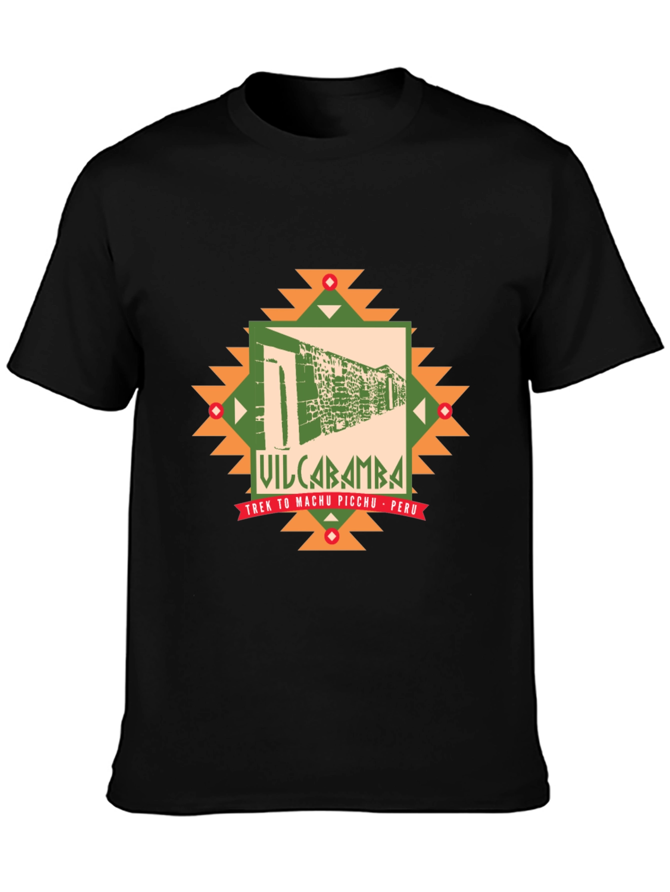 Vilcabamba Peru T-Shirt - Trek to Machu Picchu