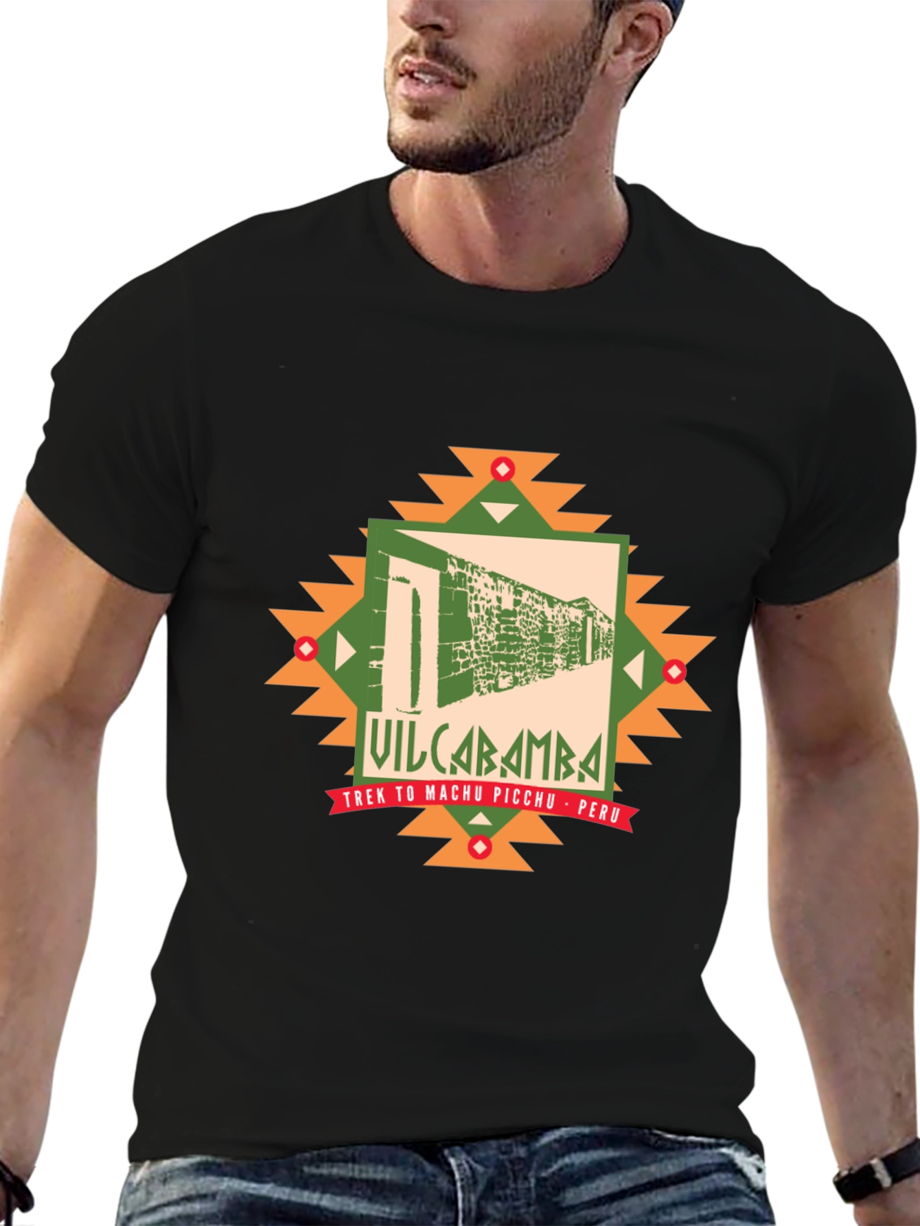 Vilcabamba Peru T-Shirt - Trek to Machu Picchu