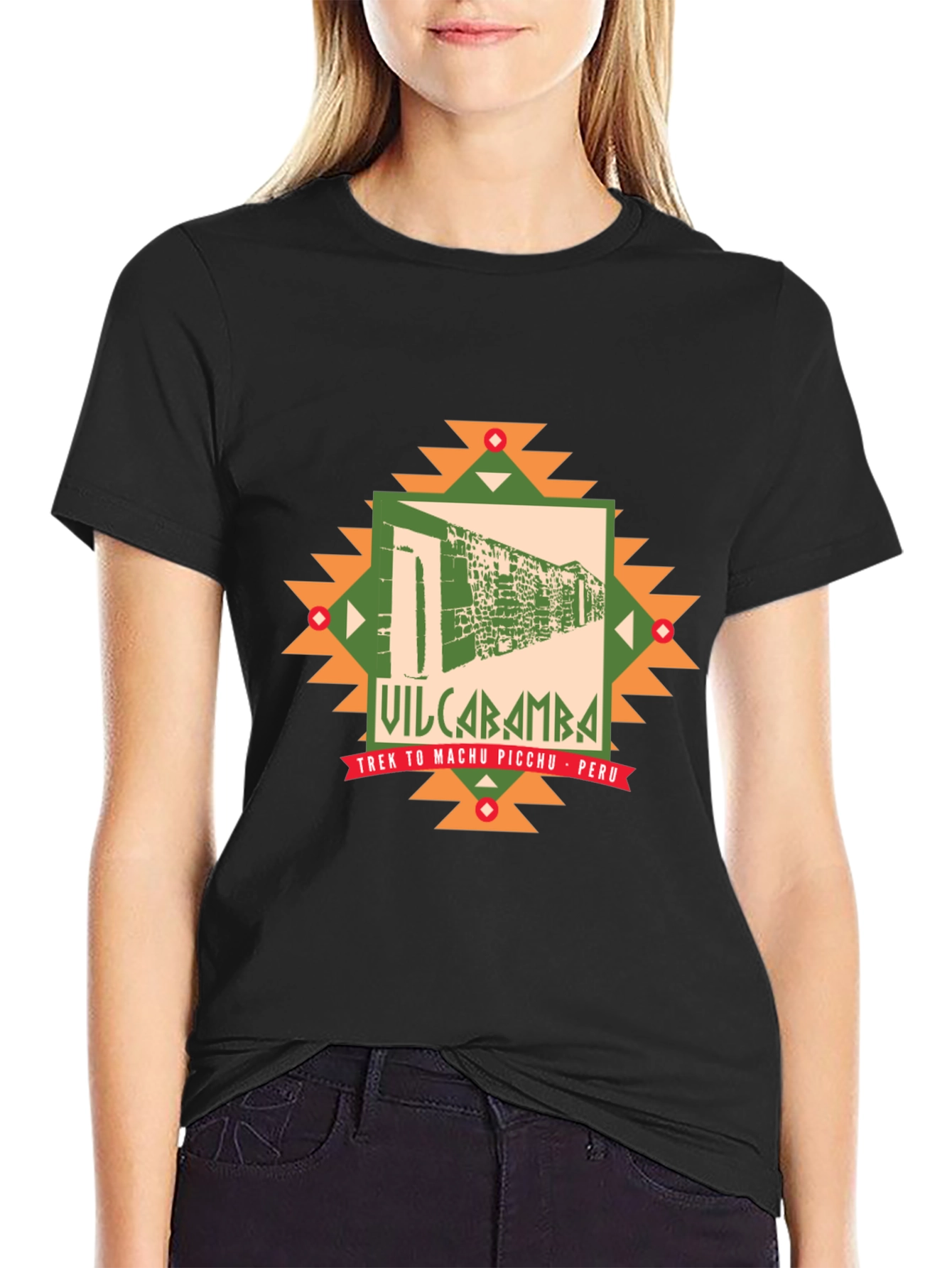 Vilcabamba Peru T-Shirt - Trek to Machu Picchu