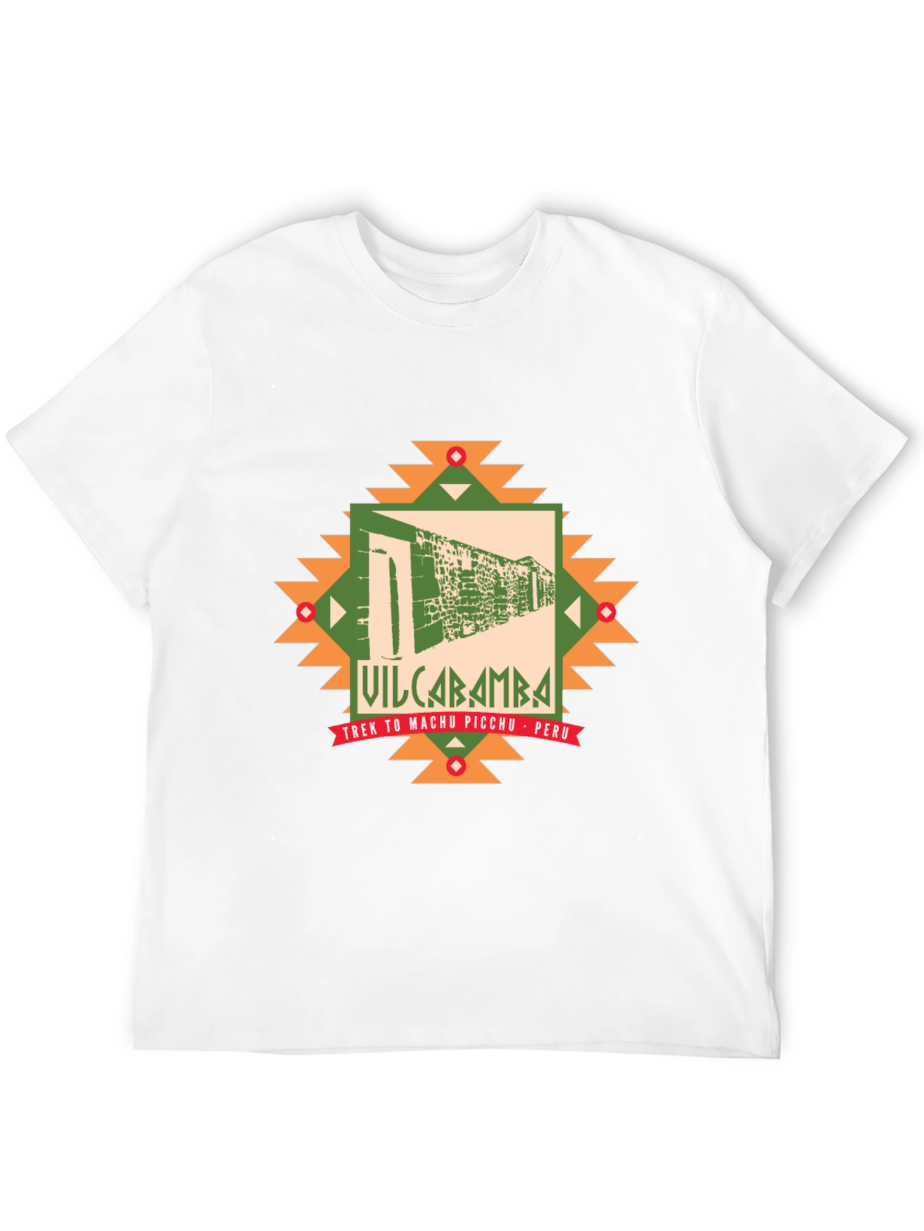 Vilcabamba Peru T-Shirt - Trek to Machu Picchu