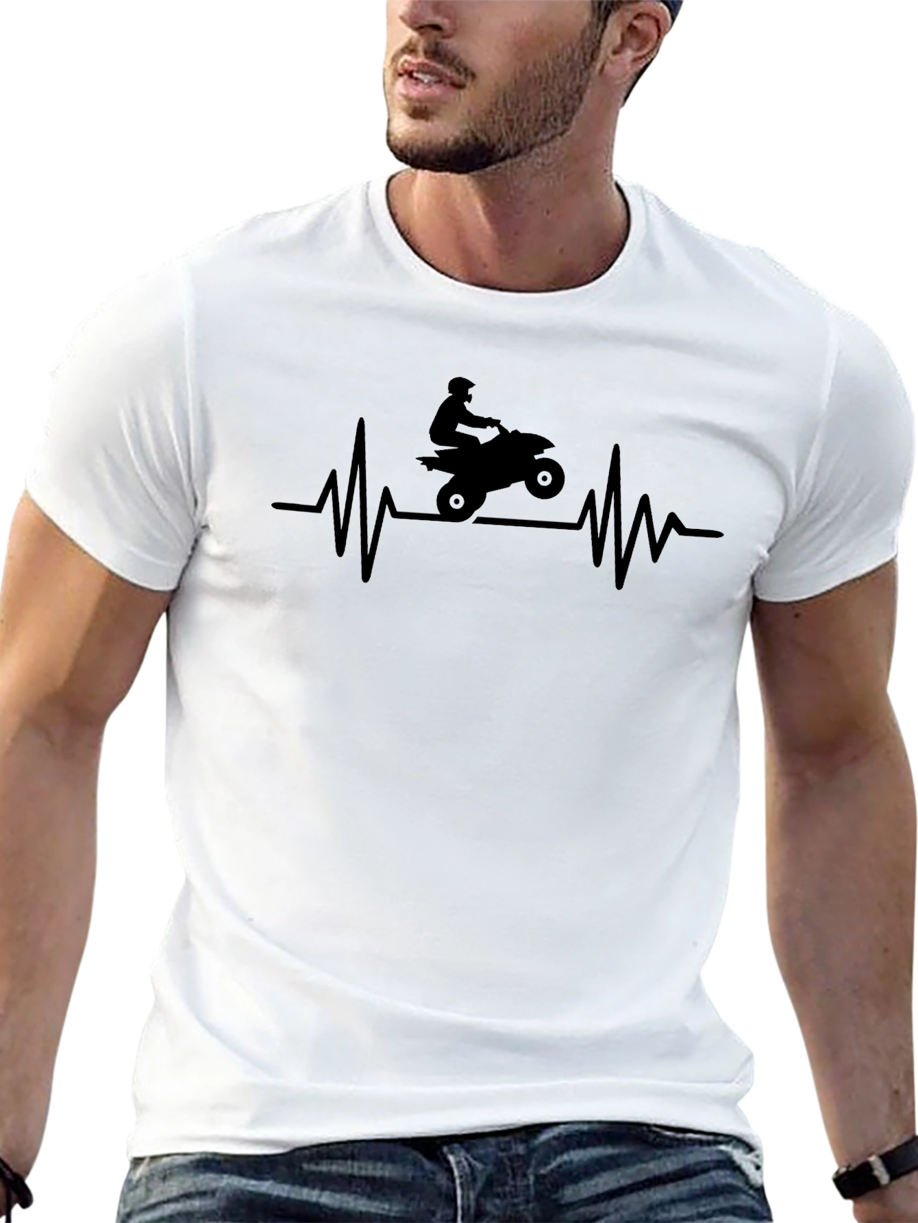ATV Heartbeat T-Shirt - Ride On!