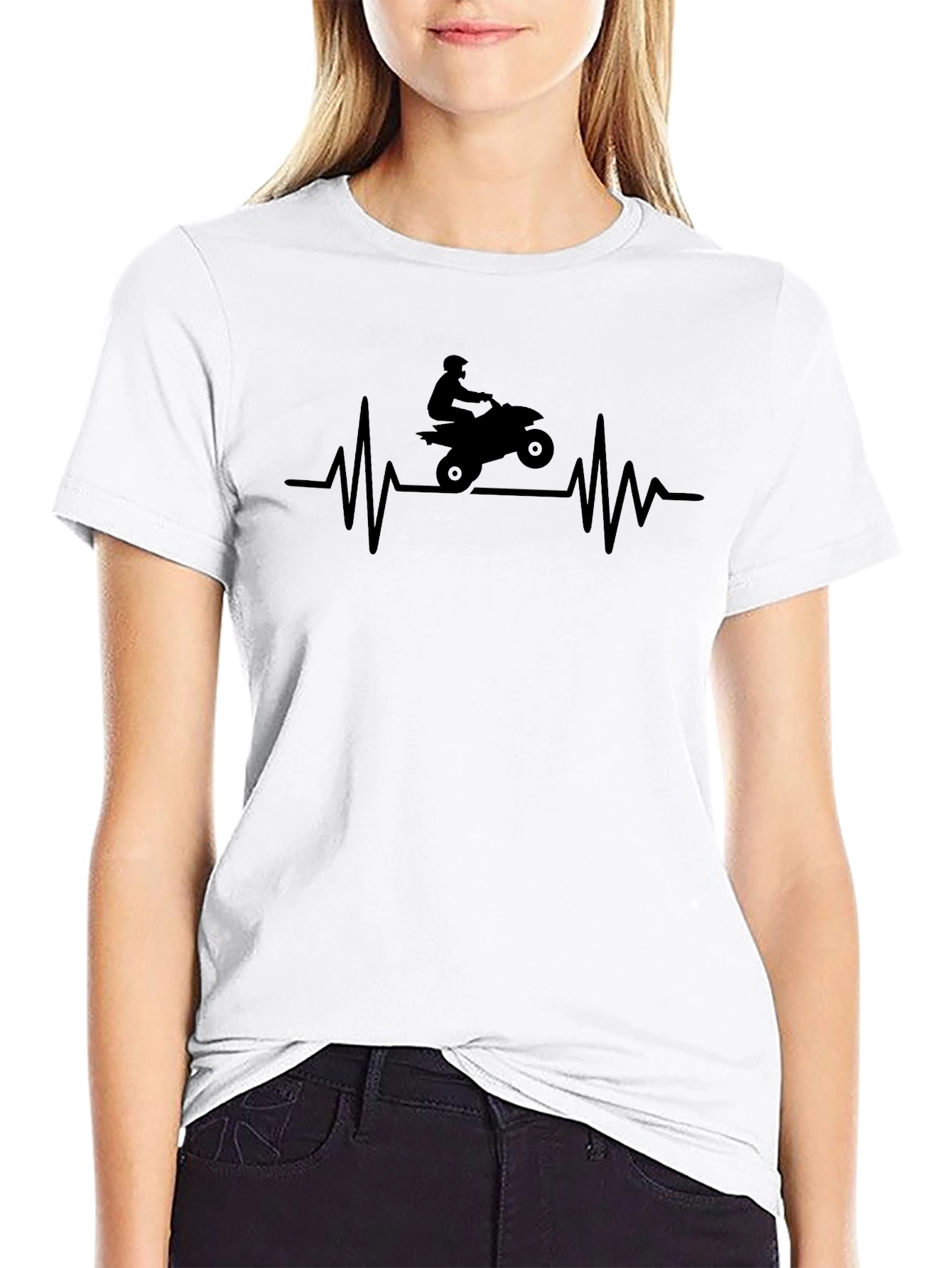 ATV Heartbeat T-Shirt - Ride On!