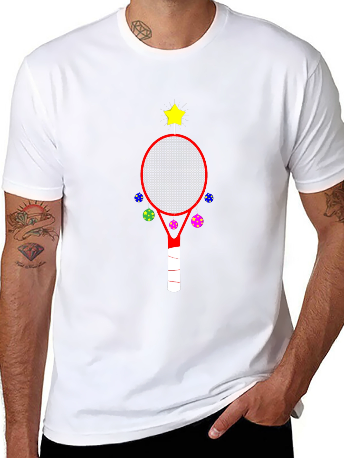 Tennis Christmas T-Shirt