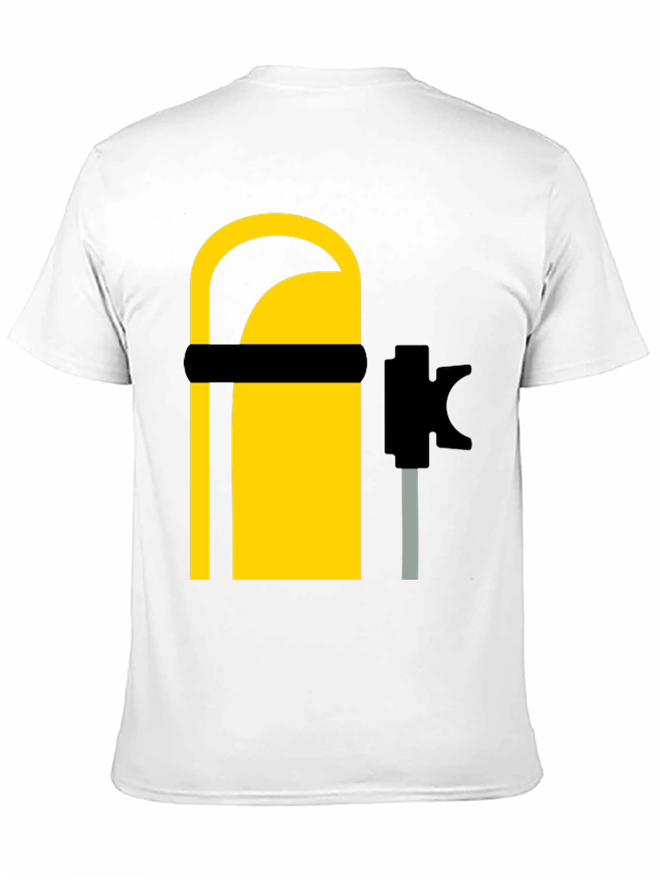 Cool Scuba Diving Tank Graphic Tee - Black