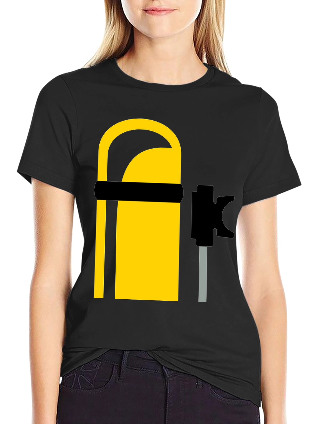 Cool Scuba Diving Tank Graphic Tee - Black