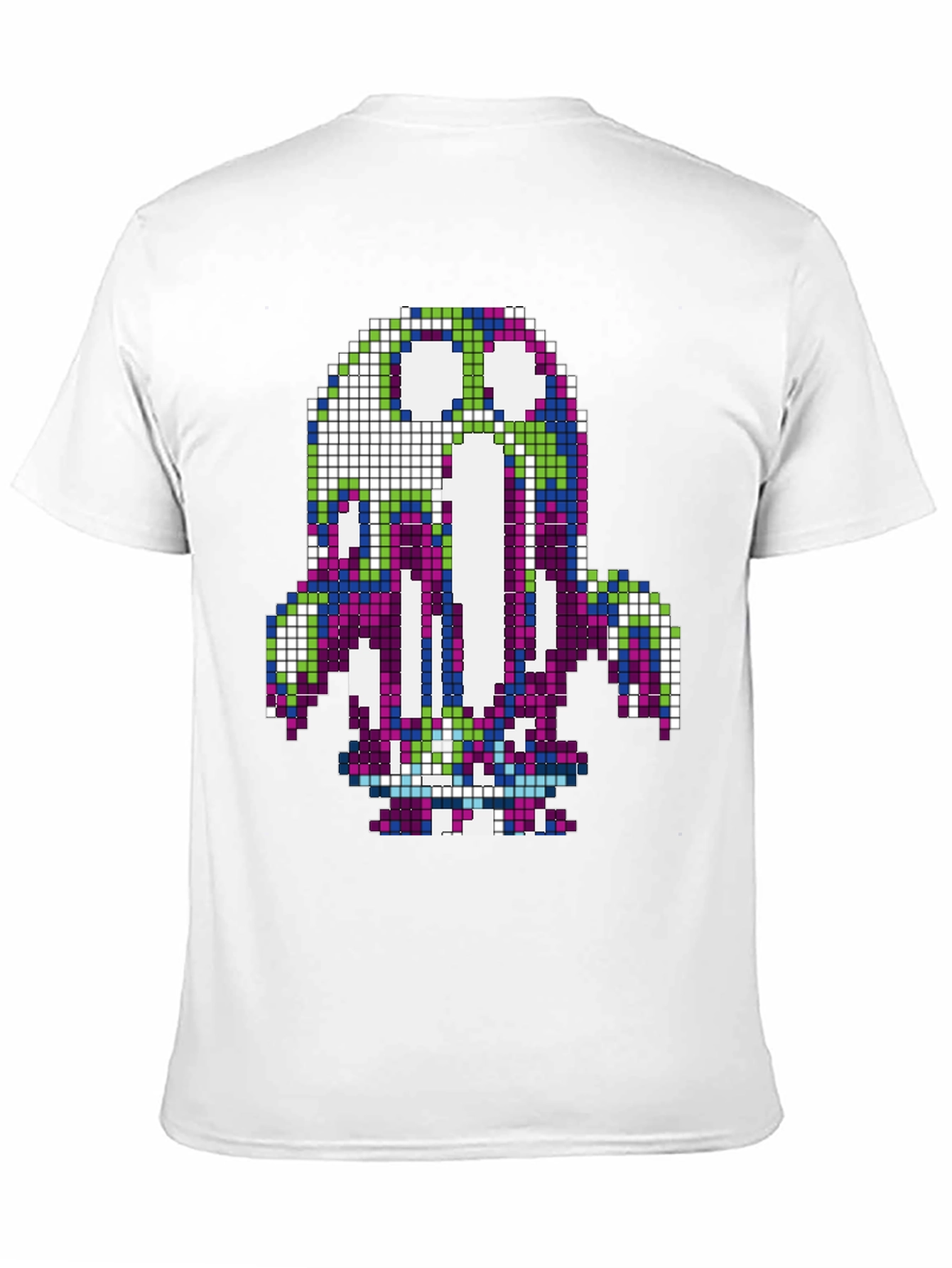 Pixel Monster Graphic Tee - Retro Gaming Style