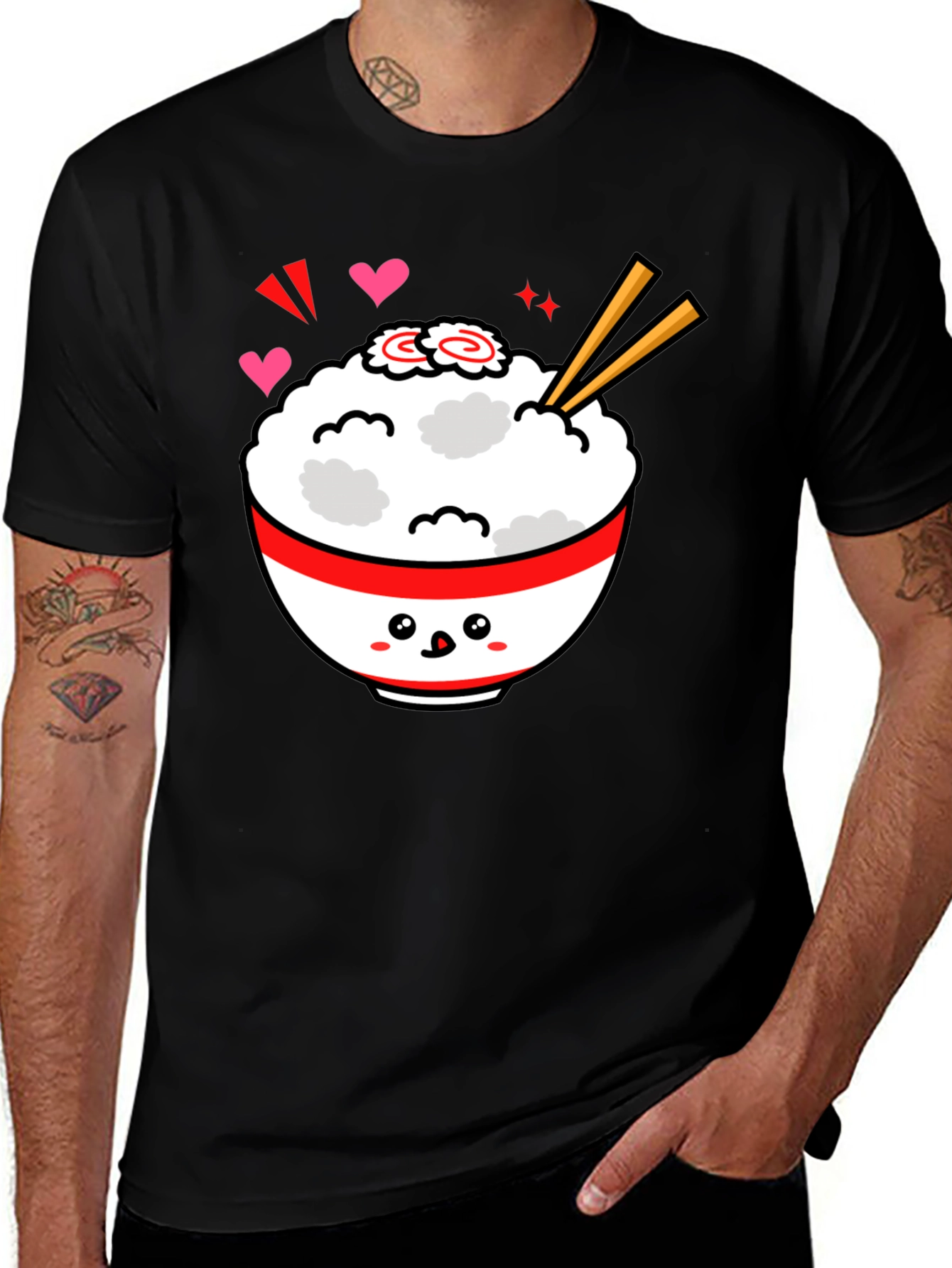 Kawaii Ramen Bowl Graphic Tee