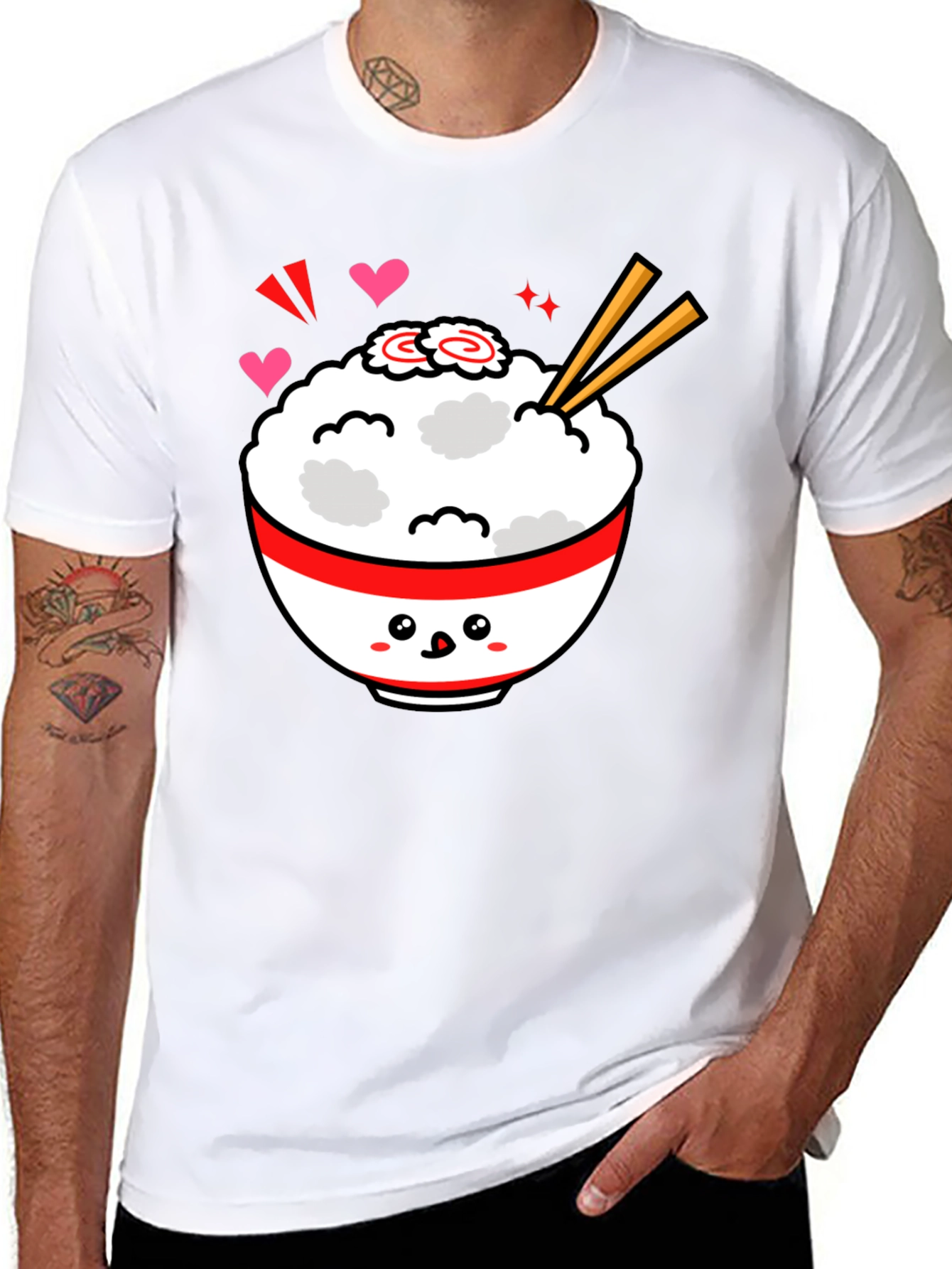 Kawaii Ramen Bowl Graphic Tee