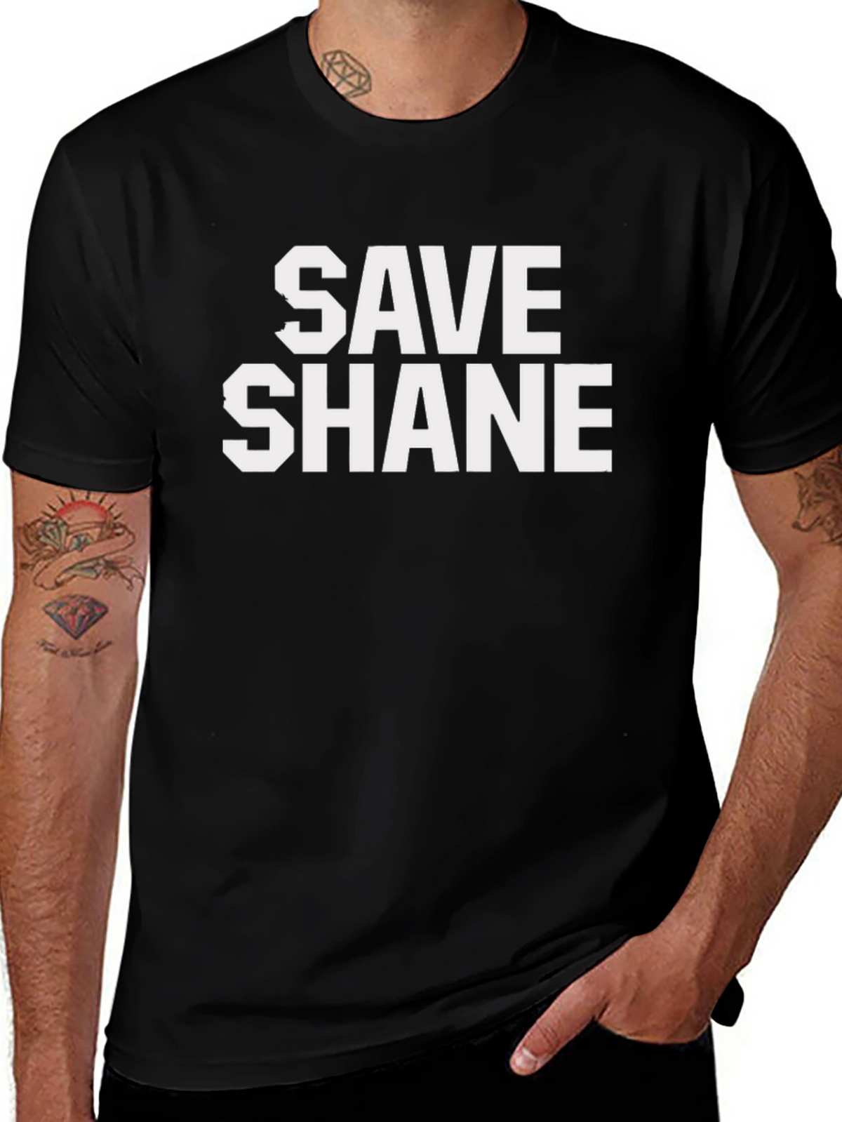 Save Shane Black T-Shirt