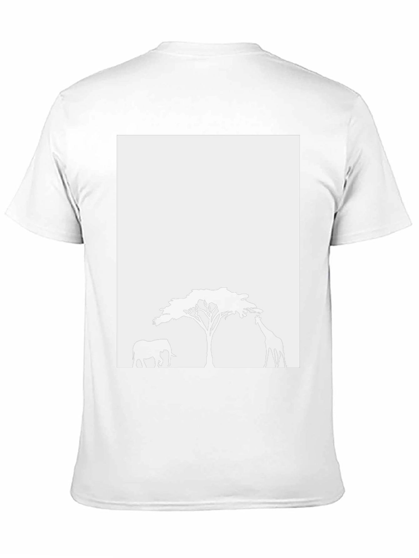 Savanna Silhouette T-Shirt - Graphic Print Tee