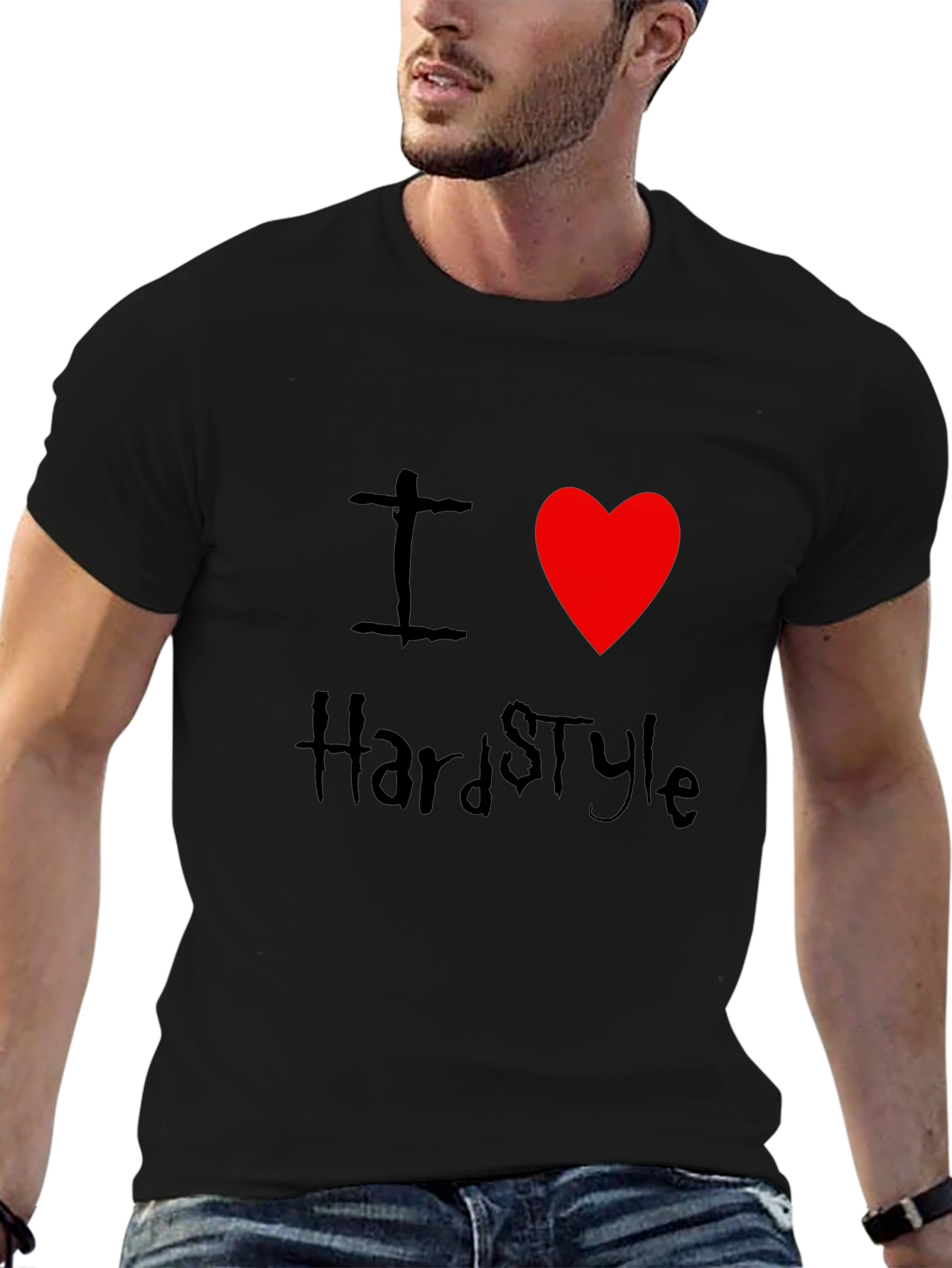 I Love Hardstyle Graphic T-Shirt