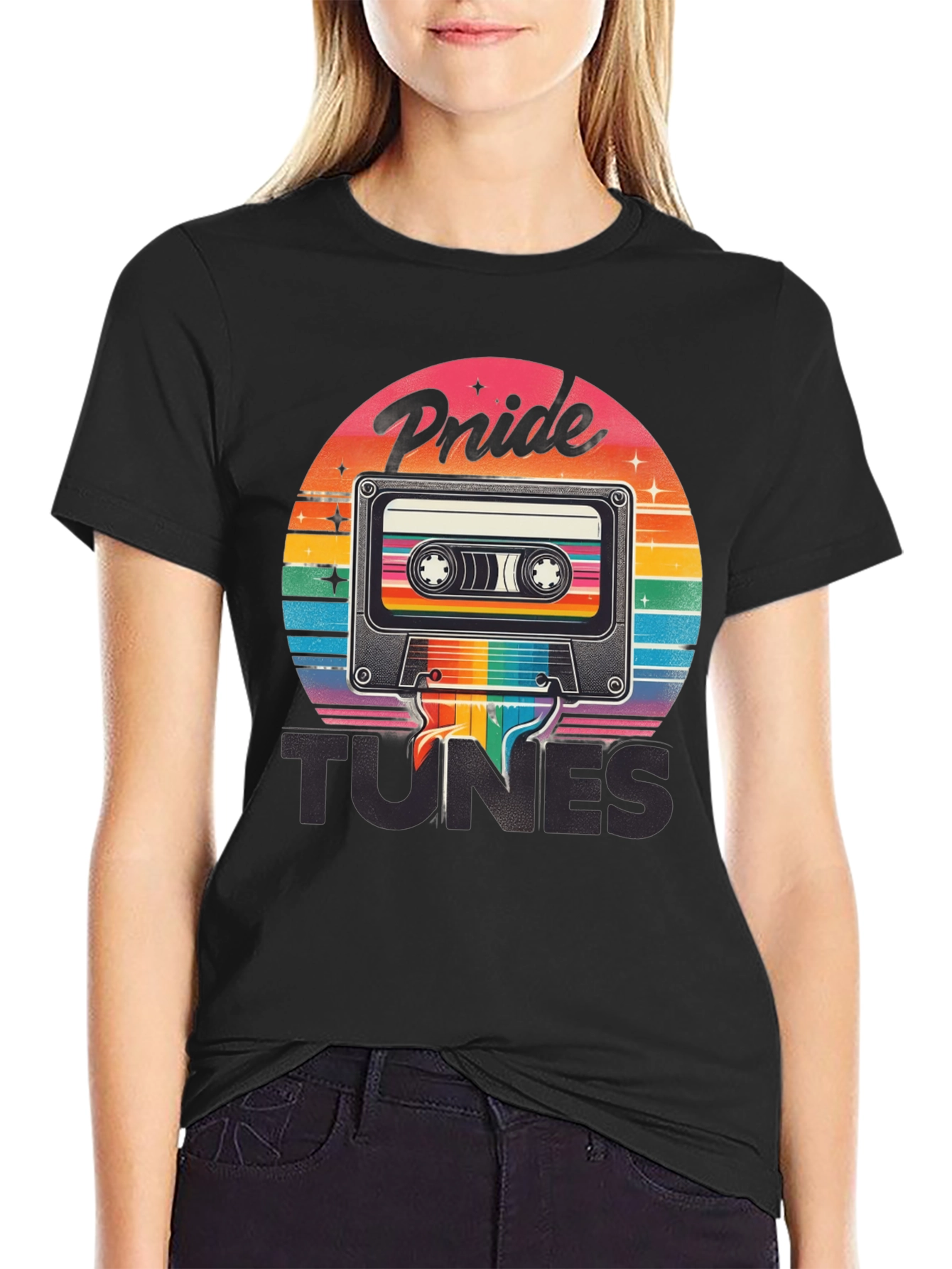 Pride Tunes Cassette Tape Graphic T-Shirt