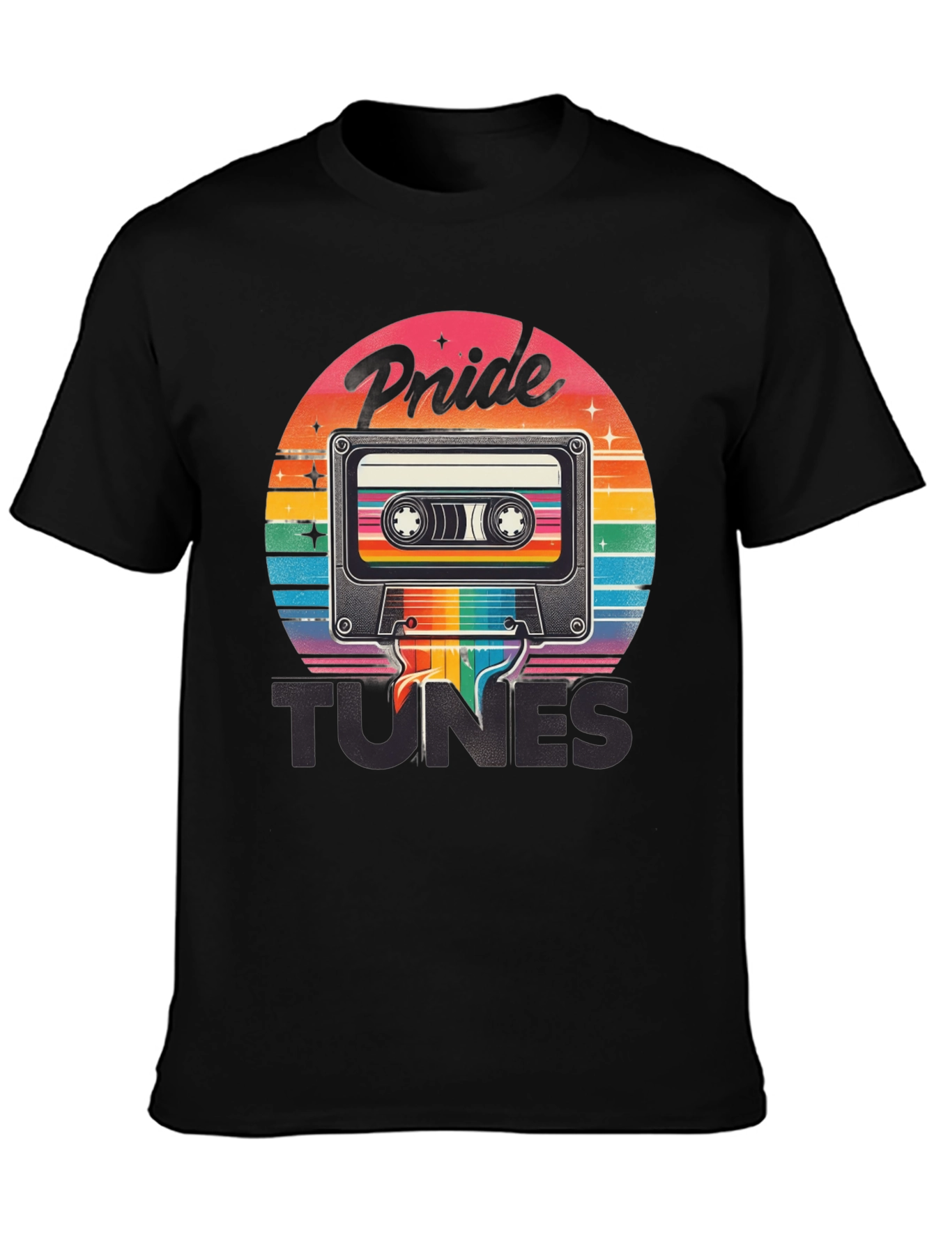 Pride Tunes Cassette Tape Graphic T-Shirt