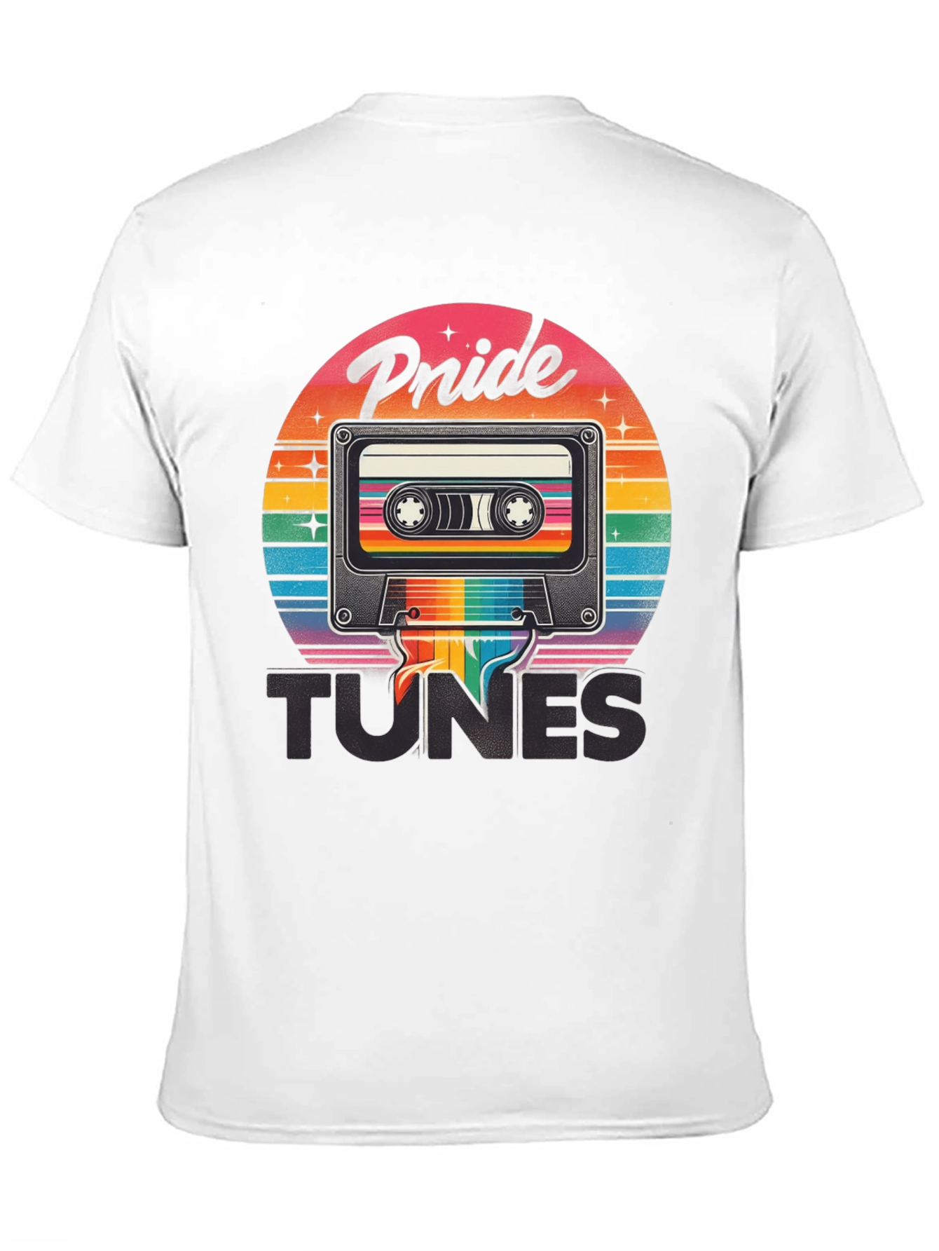 Pride Tunes Cassette Tape Graphic T-Shirt