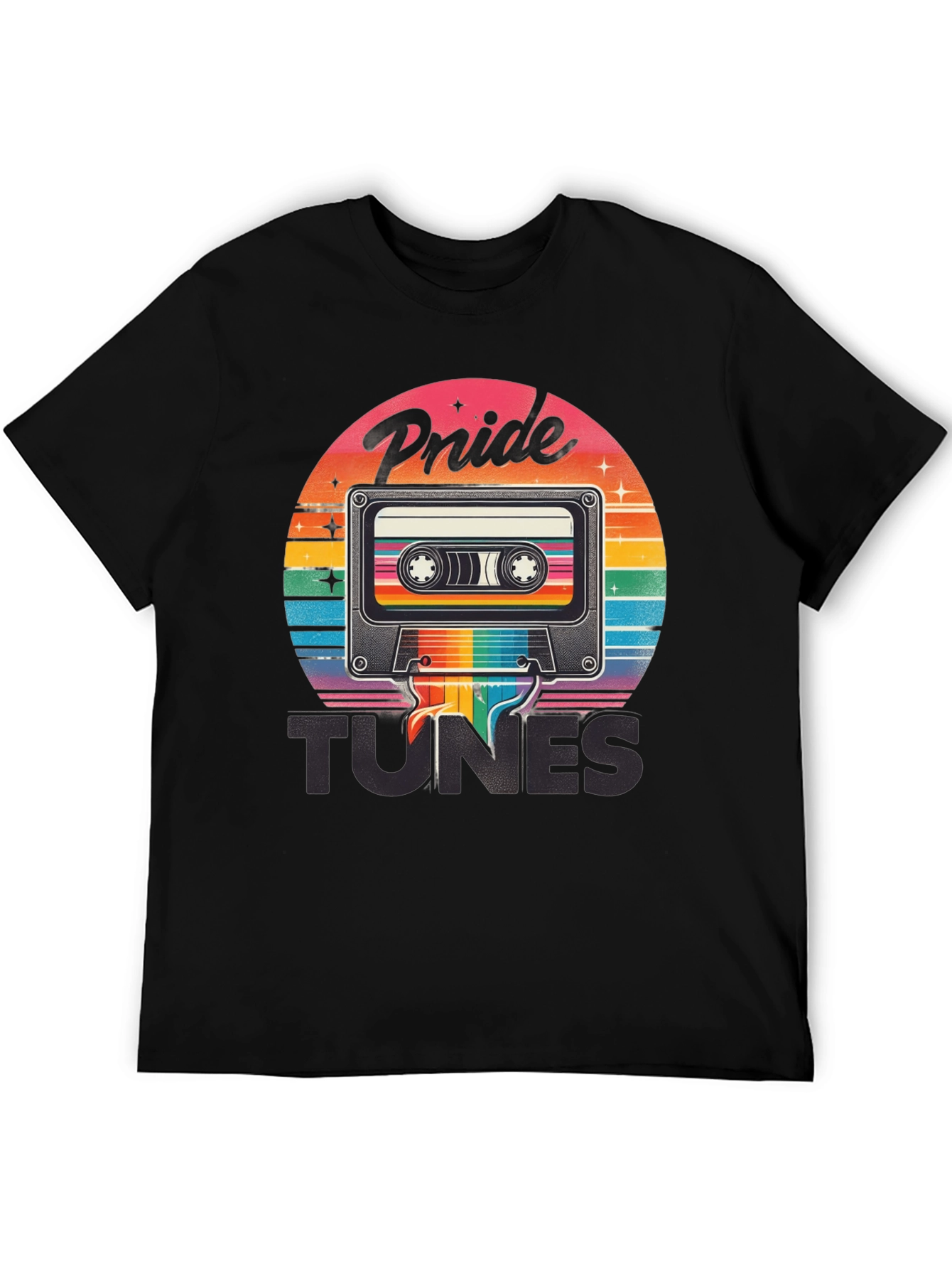 Pride Tunes Cassette Tape Graphic T-Shirt