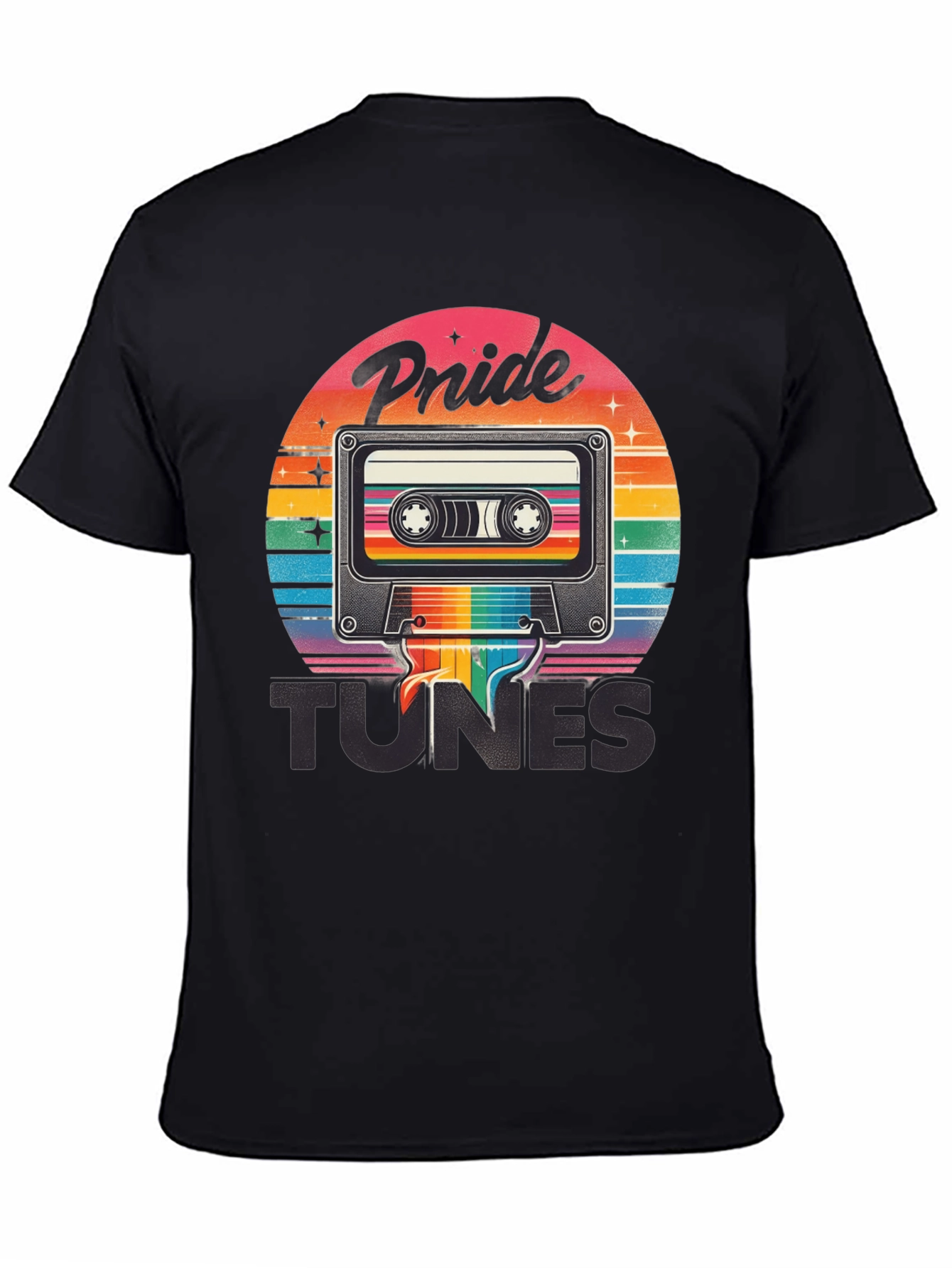 Pride Tunes Cassette Tape Graphic T-Shirt