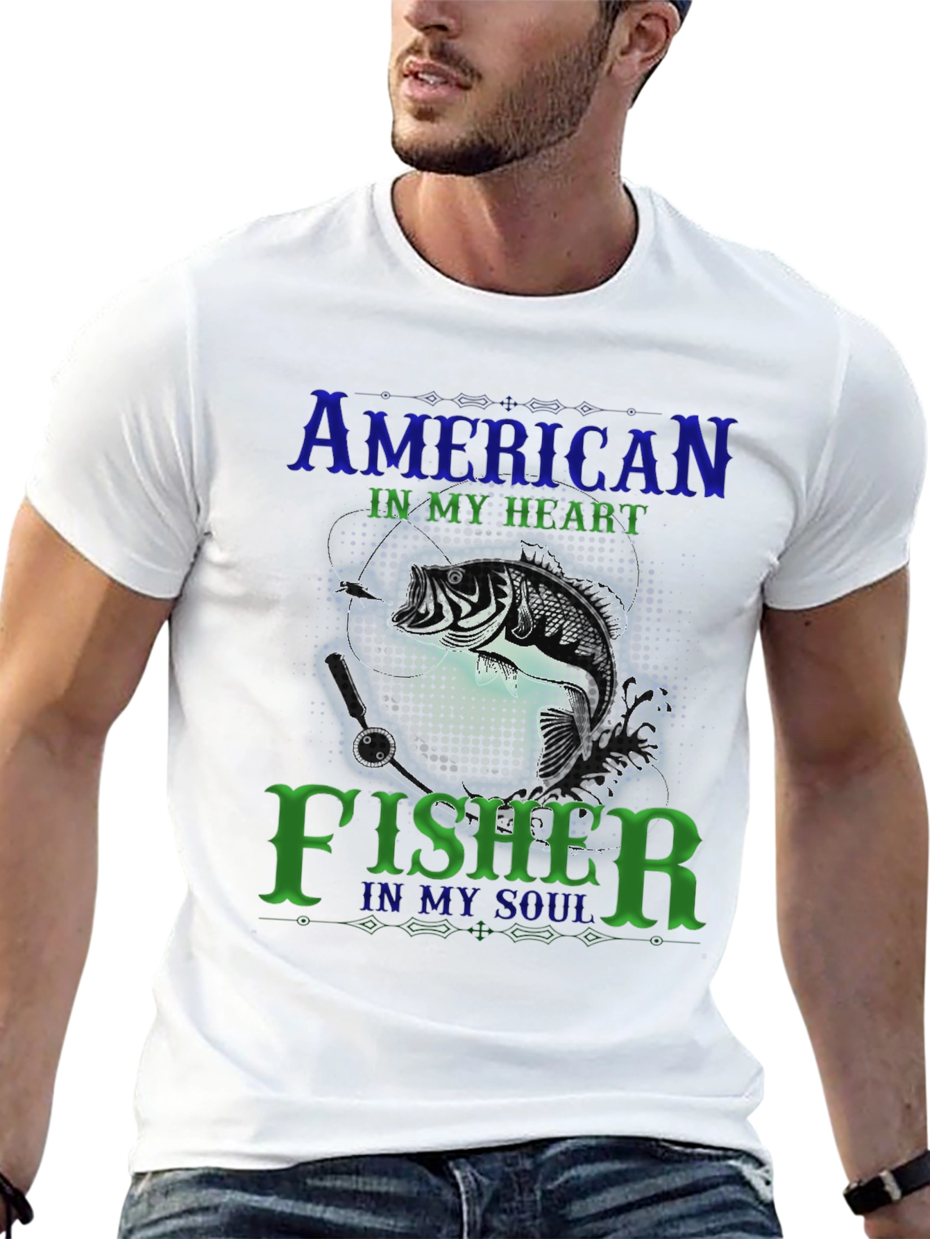American Fisher T-Shirt - In My Heart & Soul