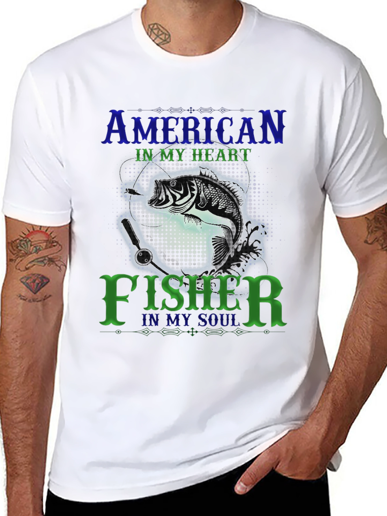 American Fisher T-Shirt - In My Heart & Soul