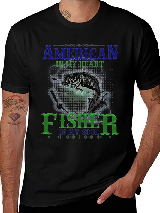 American Fisher T-Shirt - In My Heart & Soul