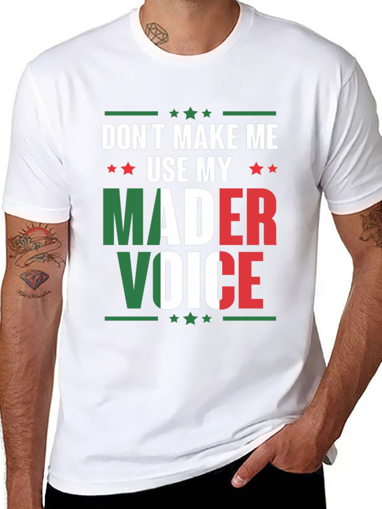 Dont Make Me Use My Mader Voice T-Shirt