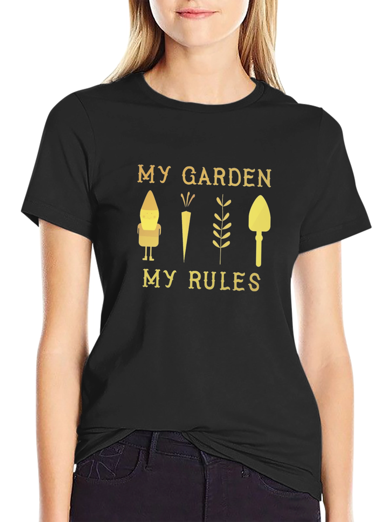 My Garden My Rules Graphic Tee - Gardener Gift