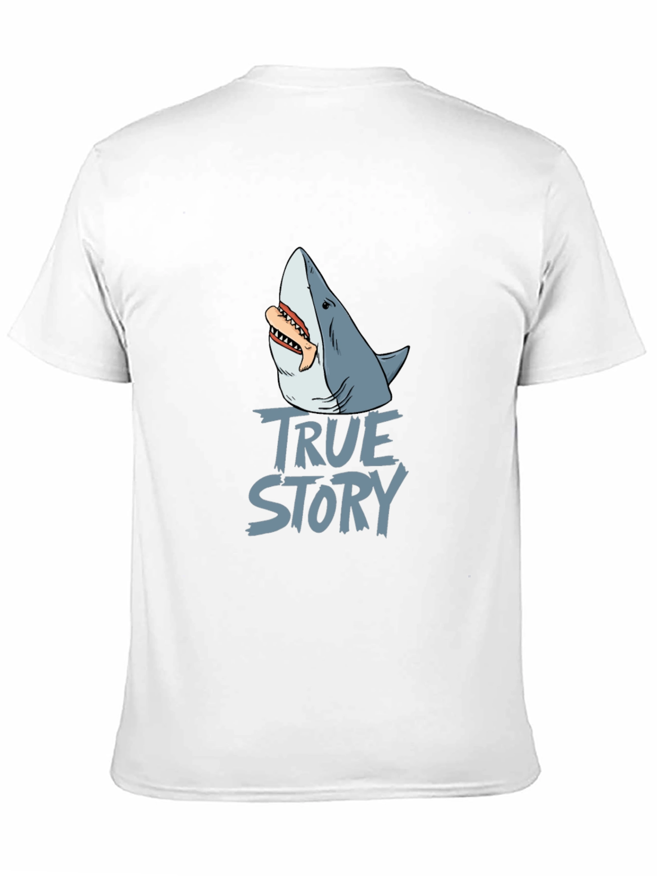 True Story Shark Graphic T-Shirt