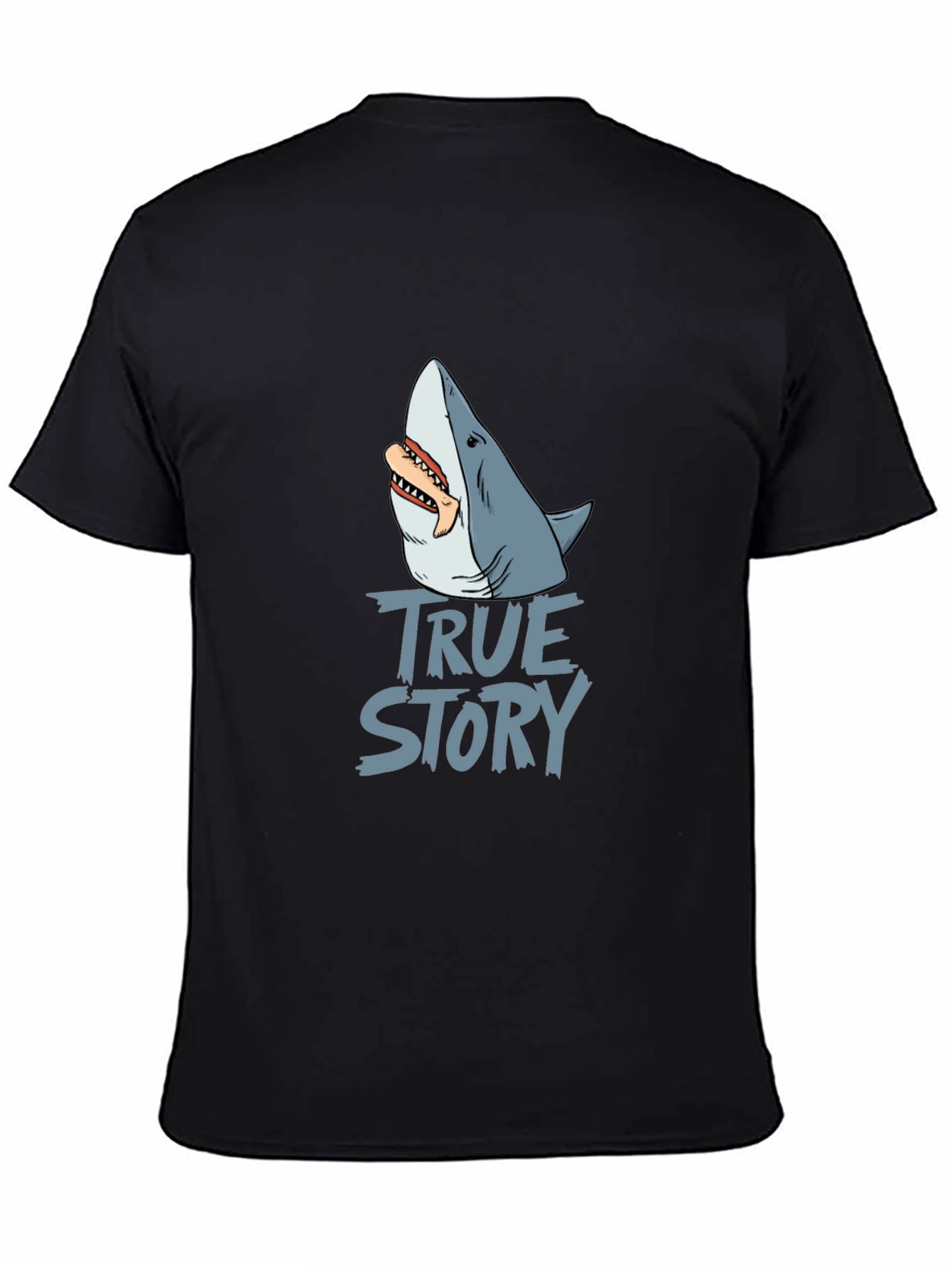 True Story Shark Graphic T-Shirt