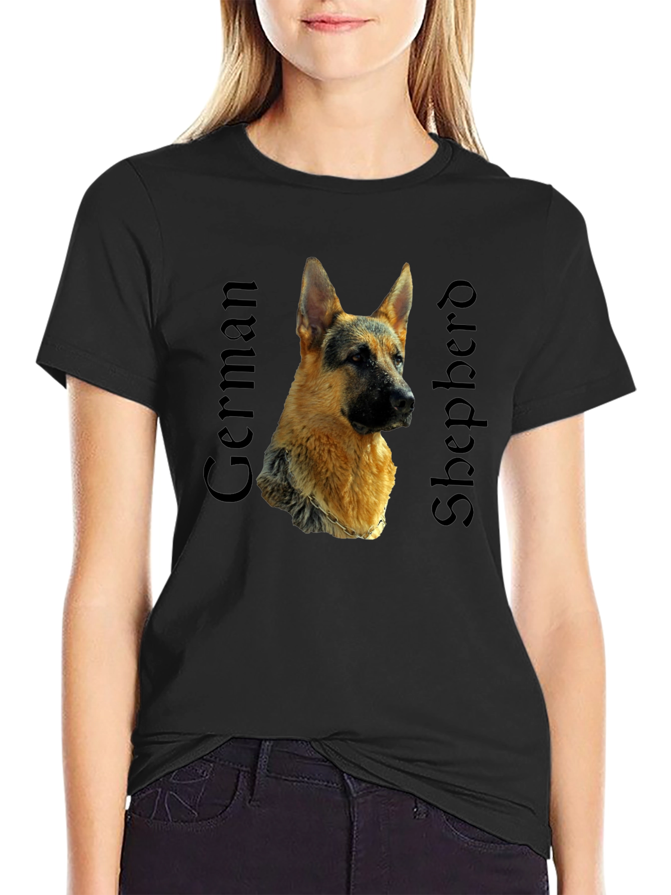 German Shepherd Graphic Tee - Dog Lover T-Shirt