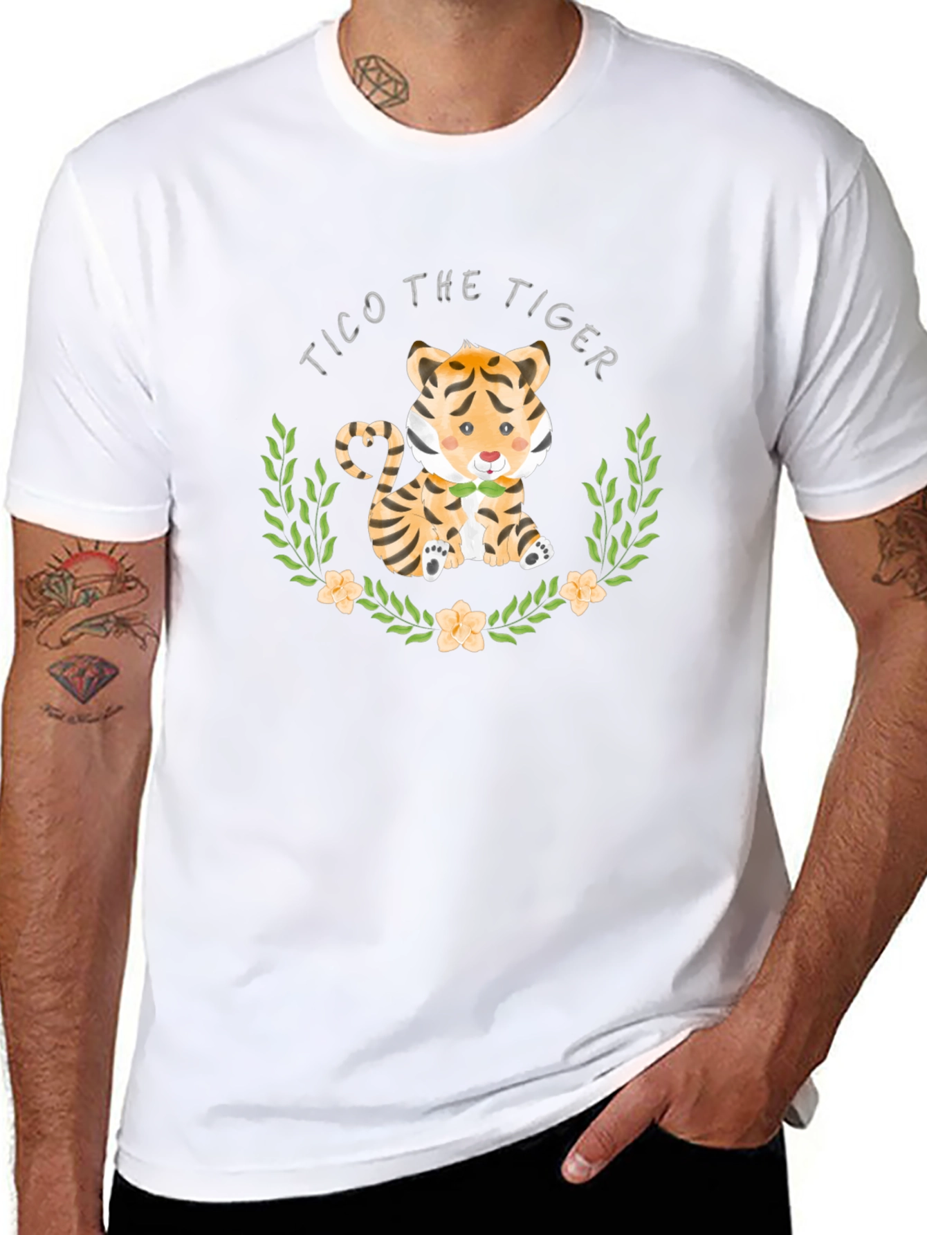 Tico the Tiger Graphic T-Shirt