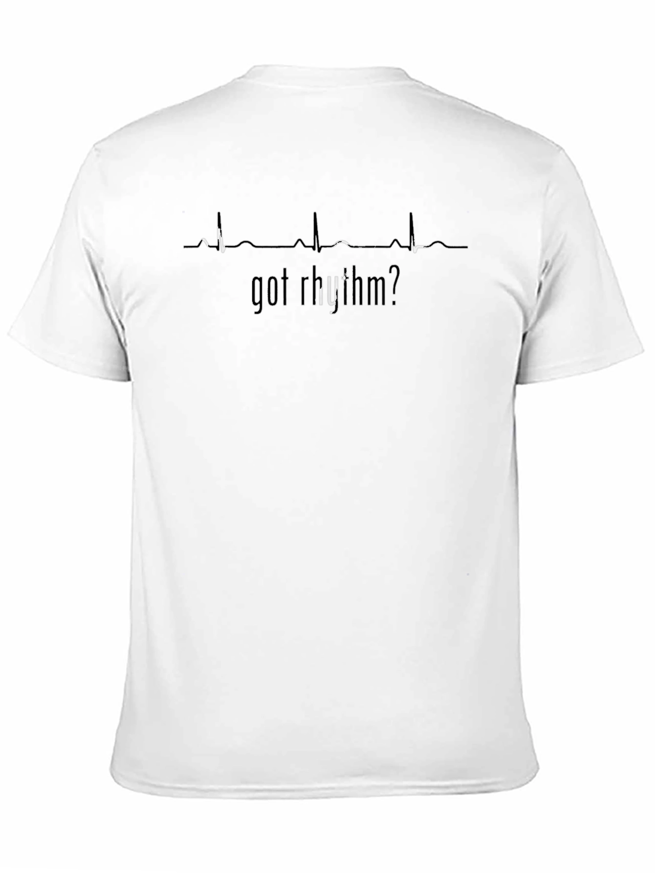 Got Rhythm? Graphic Tee - Black Cotton T-Shirt