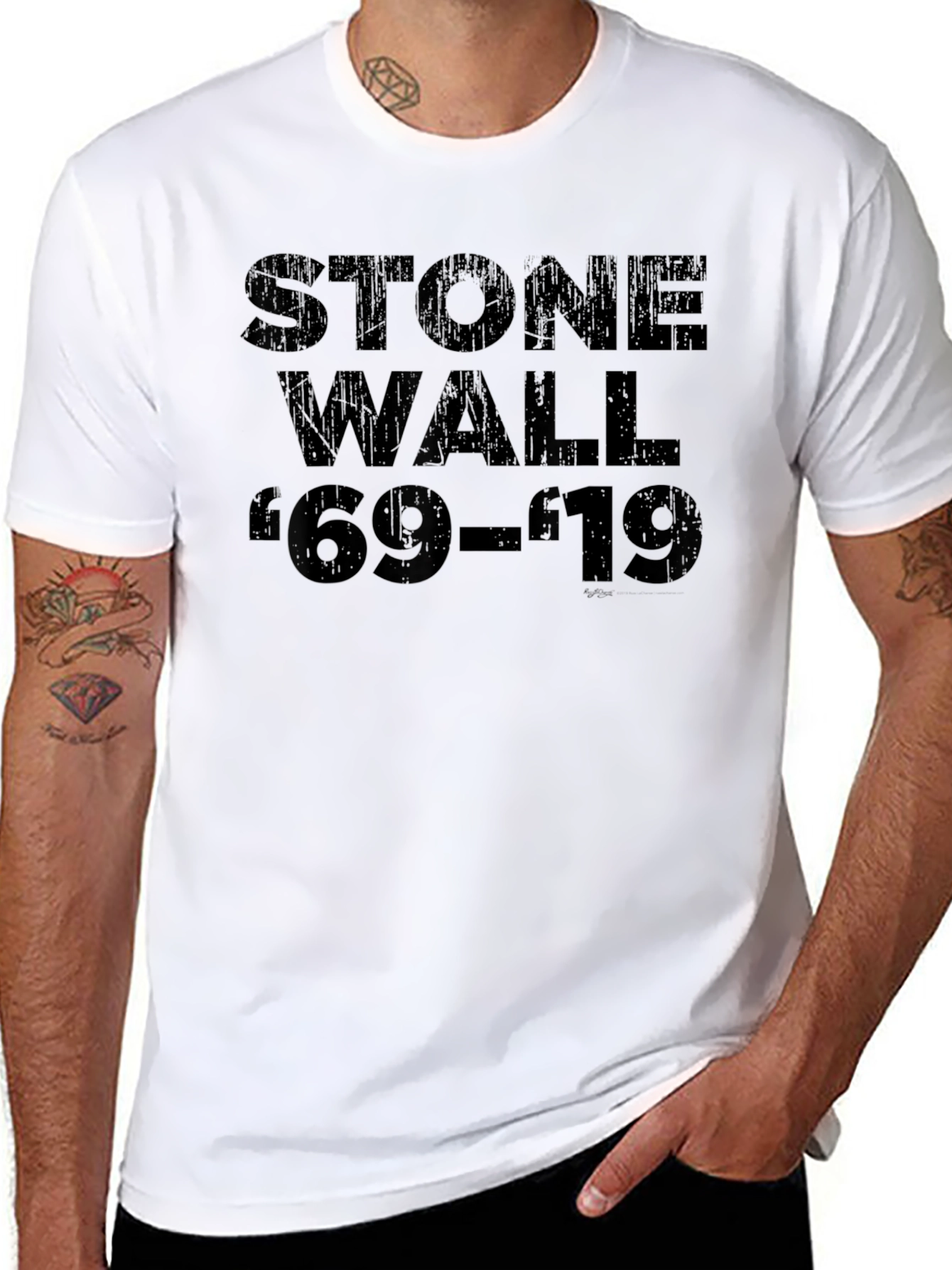 Stonewall 69-19 Black T-Shirt