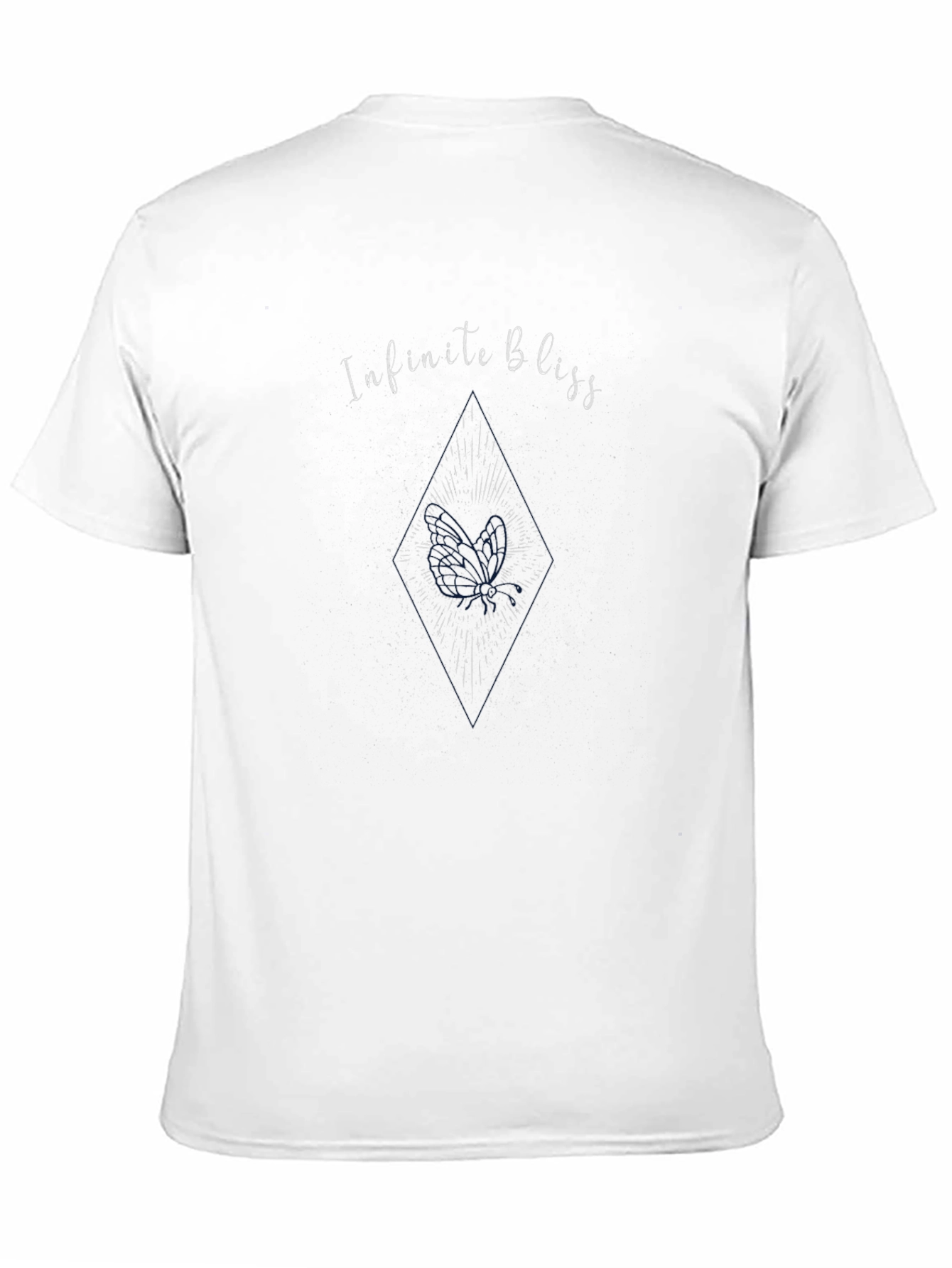 Infinite Bliss Graphic Tee - Stylish Black T-Shirt