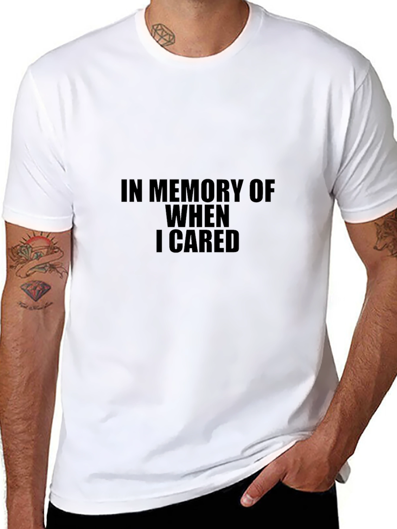 In Memory of When I Cared T-Shirt
