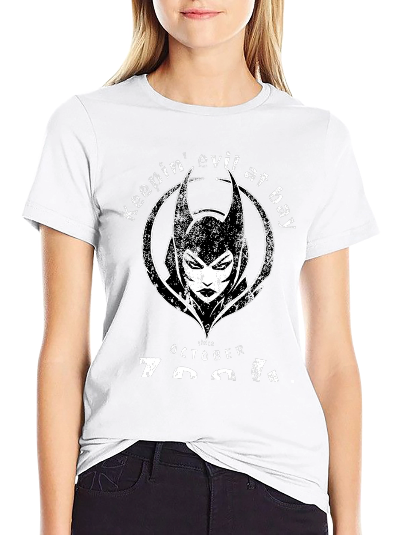 Evil at Bay T-Shirt - Witch Graphic Tee