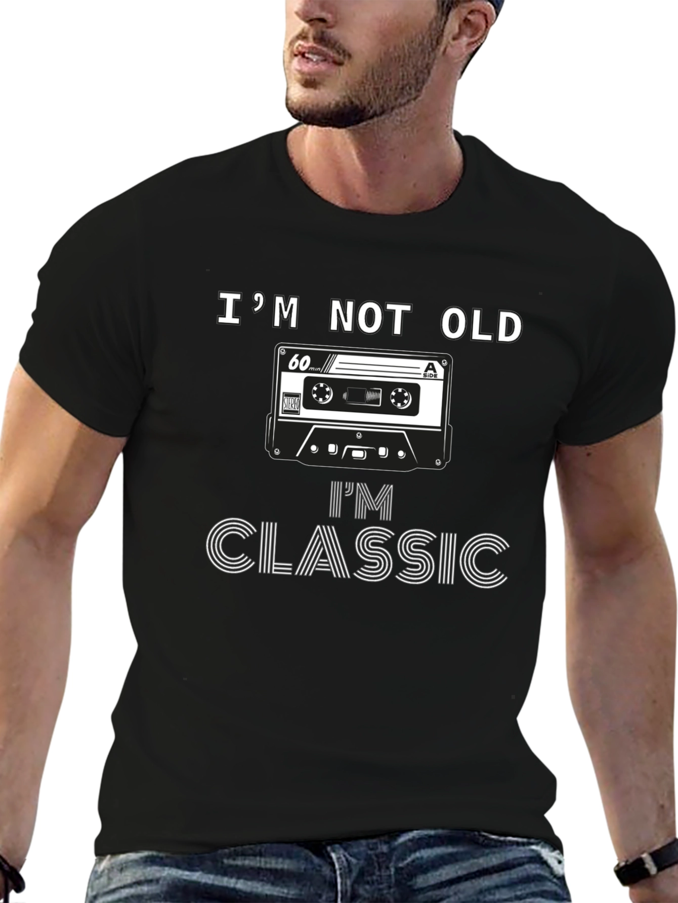 Im Not Old Im Classic Cassette Tape T-Shirt