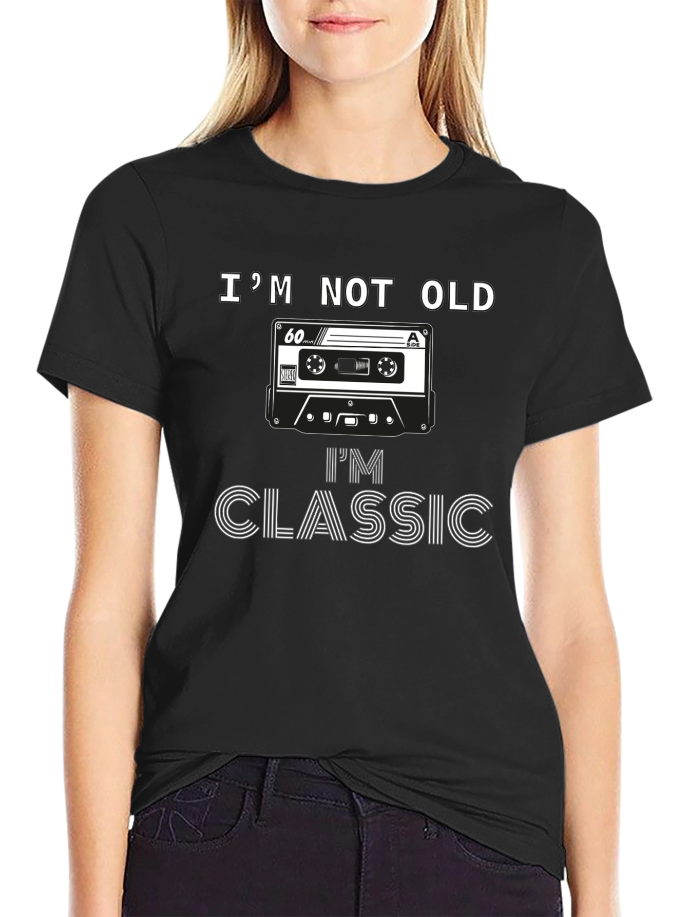 Im Not Old Im Classic Cassette Tape T-Shirt