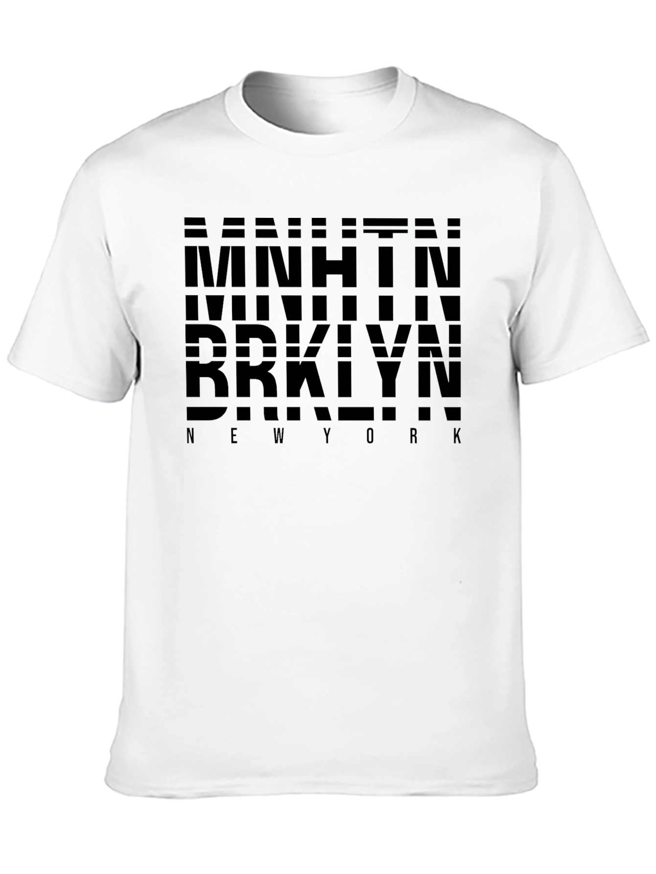 MNHNTN BRKLYN New York Black T-Shirt