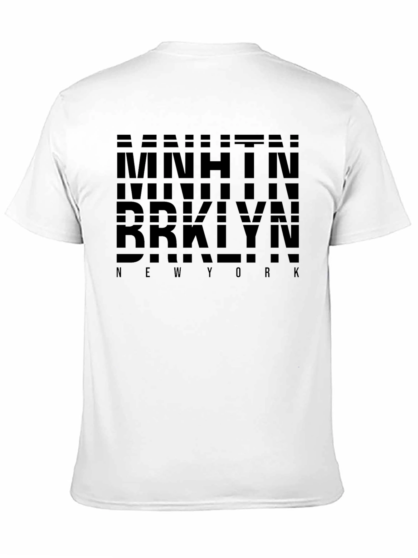 MNHNTN BRKLYN New York Black T-Shirt
