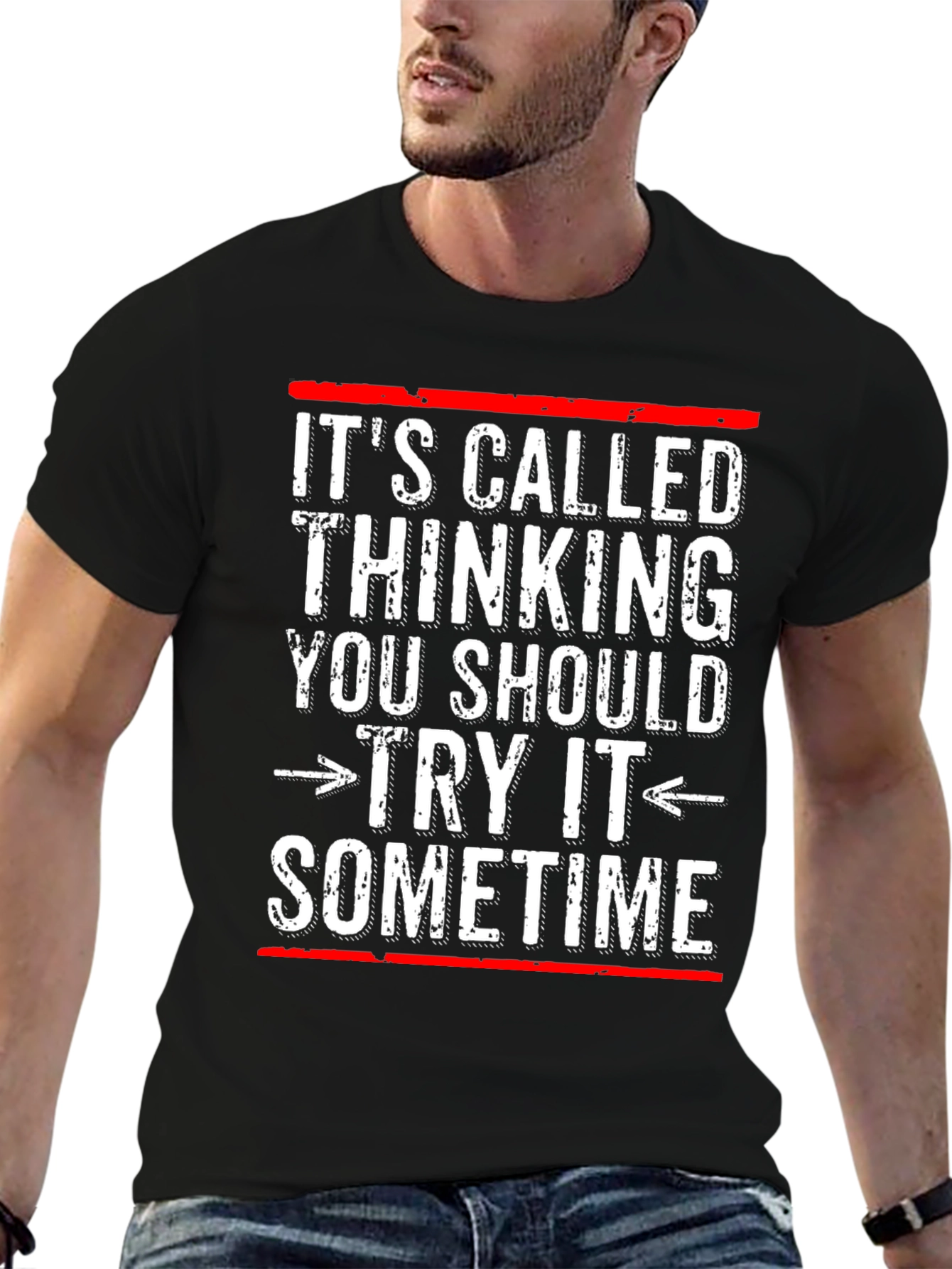 Its Called Thinking T-Shirt - Funny Sarcastic Tee