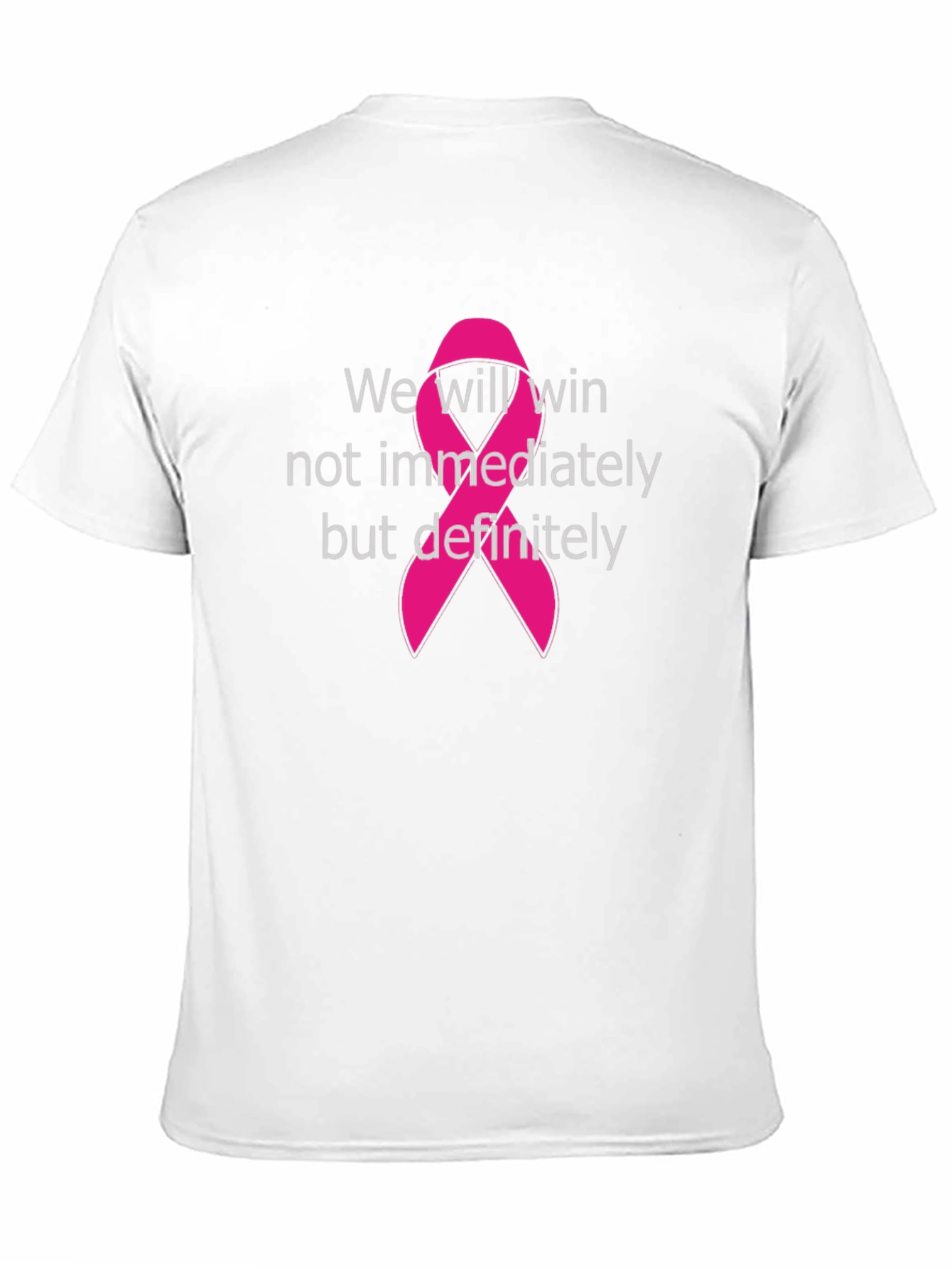 Breast Cancer Awareness Tee: We Will Win